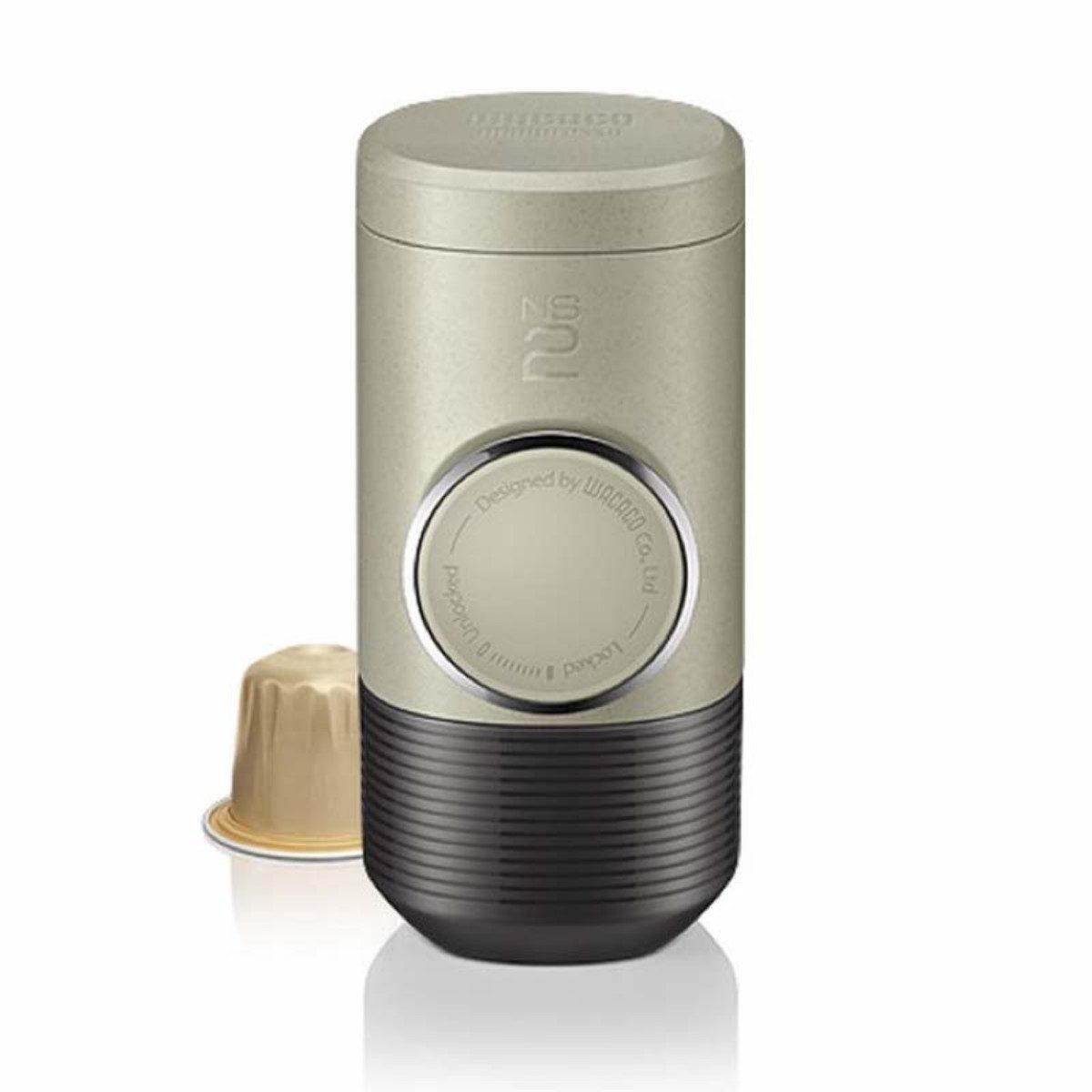 Wacaco Espressomaschine, 60l Kaffeekanne, für Nespresso-kompatible Kapseln, 60 ml