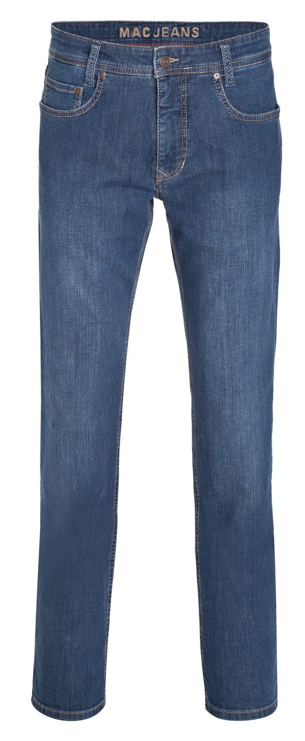 MAC 5-Pocket-Jeans MAC ARNE authentic stone deep blue 0501-00-0970L-H577