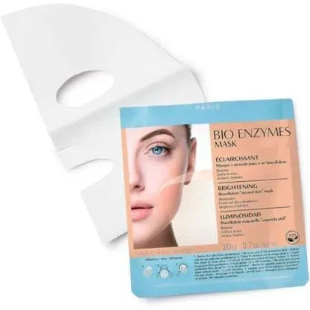 Talika Gesichtsmaske Talika Bio Enzymes Mask Brightening (20 g) Packung, 1-tlg., Vitamin B3 (Niacinamid) – wirkt aufhellend & stärkt die Hautbarriere