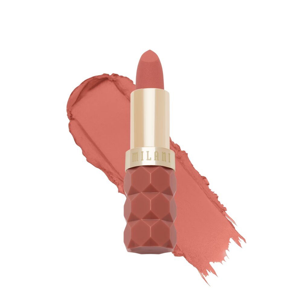 MILANI Lippenstift, Color Fetish, Matter, cremefarbener Lippenstift, 410, Pleasure, 4 g