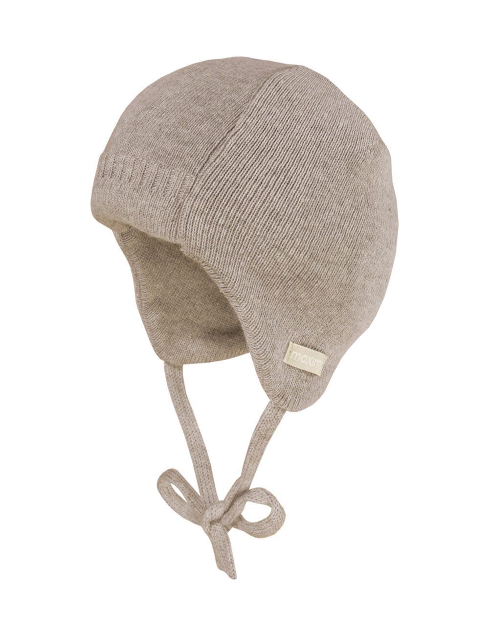 MAXIMO Strickmütze BABY-Mütze, Strick Band (1-St)