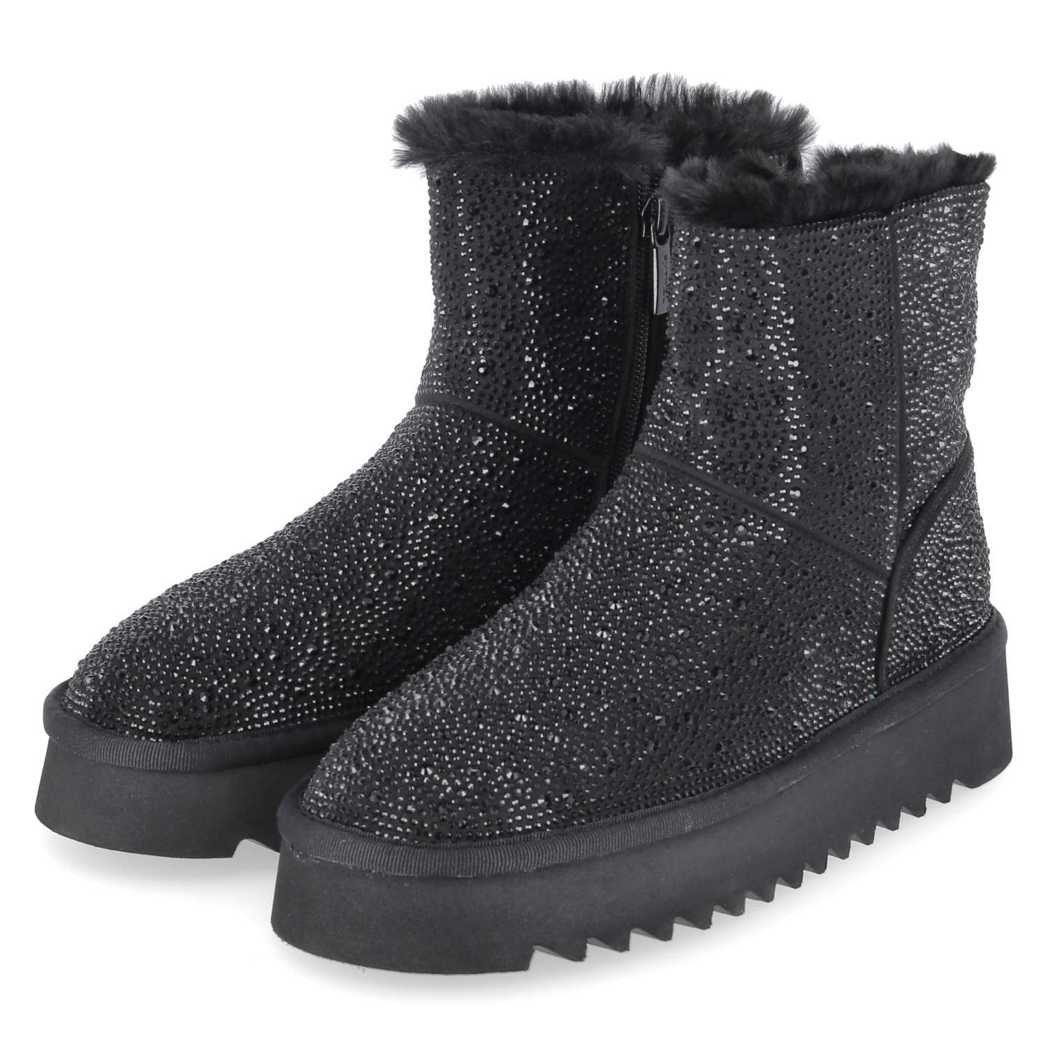 Tamaris 1-26839-45-043 Damen Textil black Winterstiefel