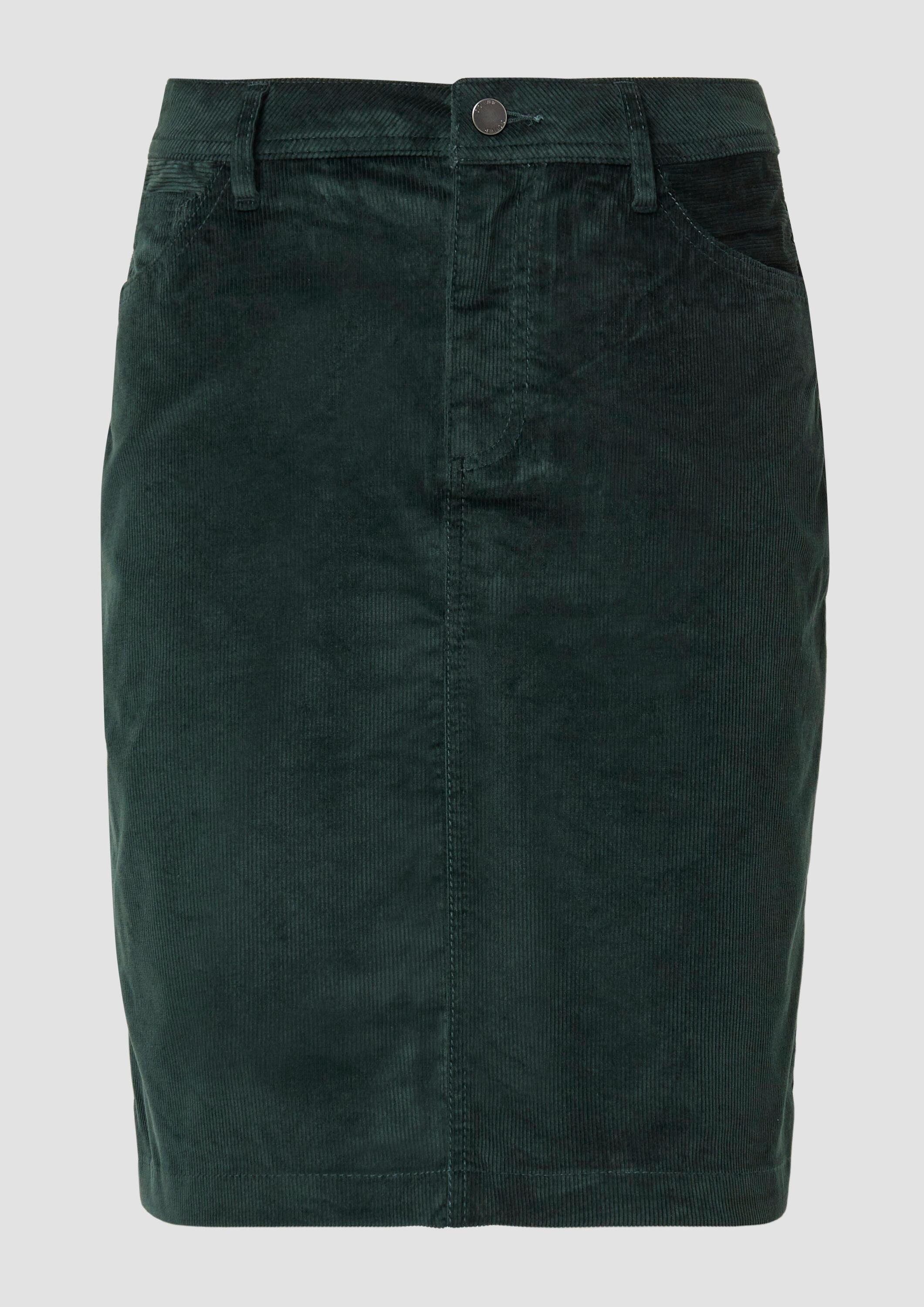 s.Oliver Minirock Rock Cordrock in 5-Pocket-Form