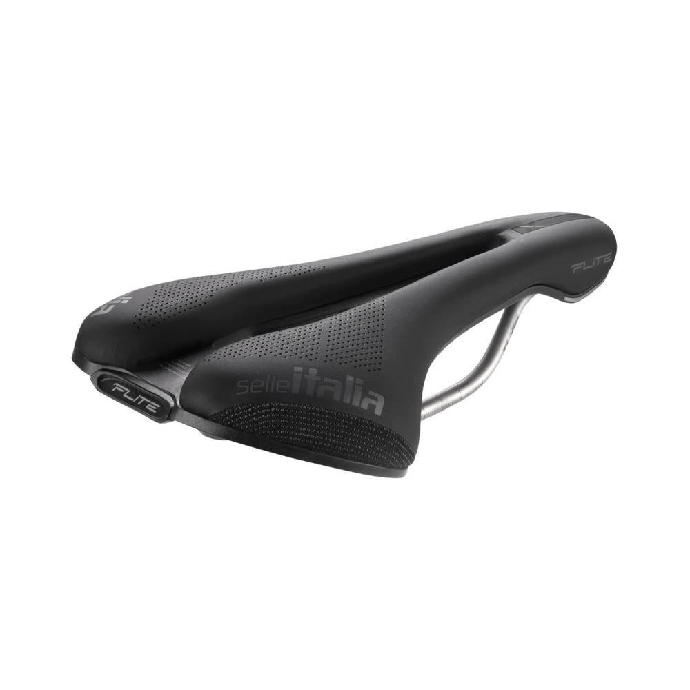 Selle Italia Fahrradsattel Selle Italia Flite Boost X-Cross TI 316 Superflow S3 - schwarzer XC/MT