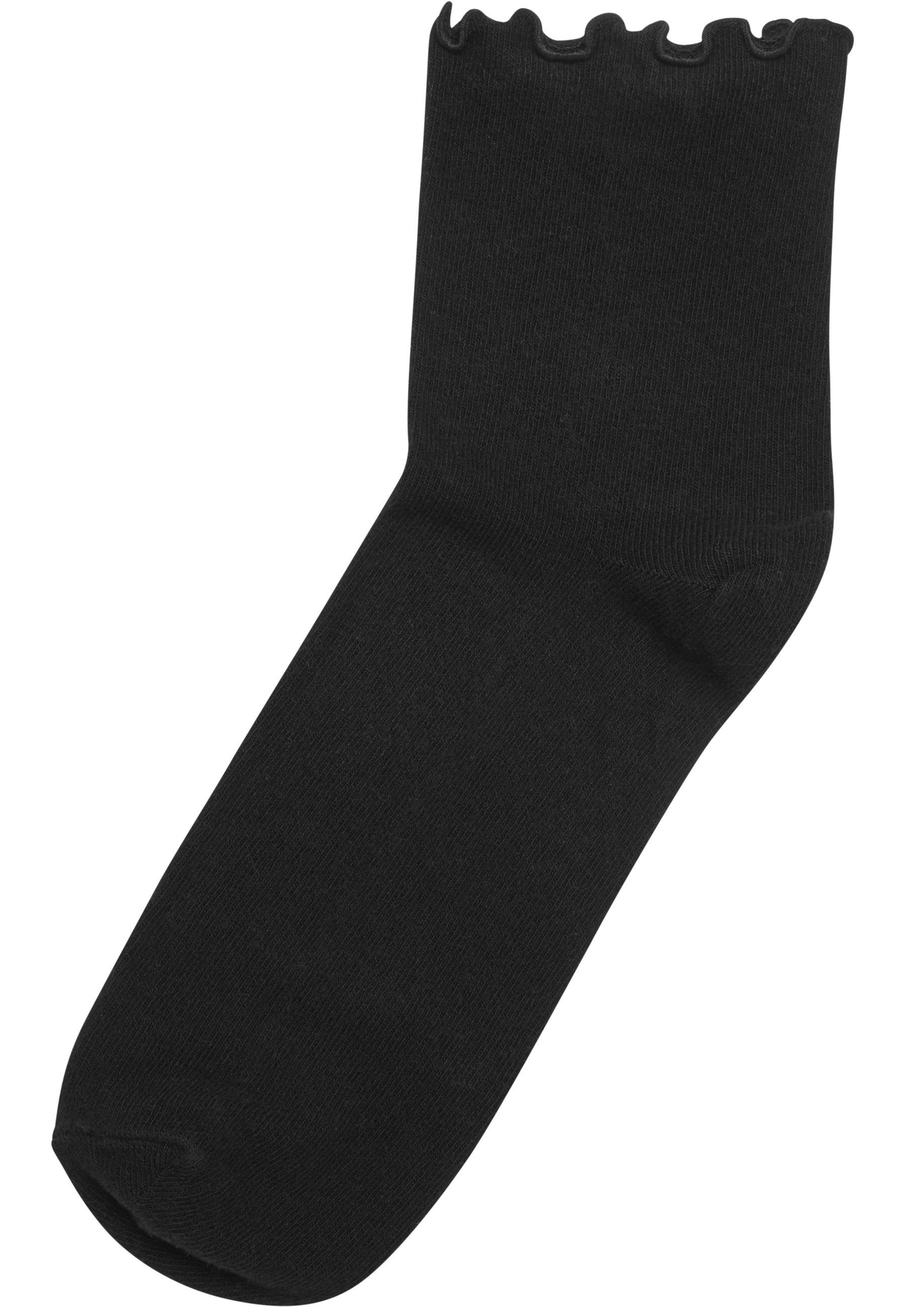 URBAN CLASSICS Basicsocken Urban Classics Ruffle Socks 3-Pack (1-Paar)