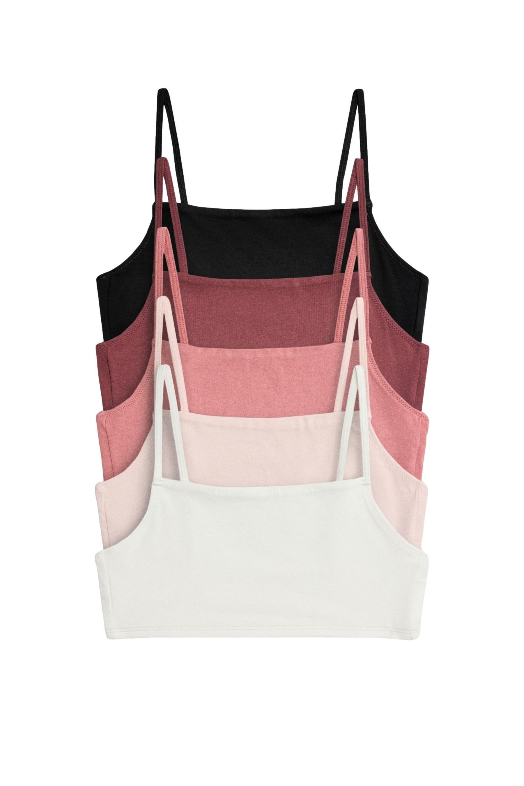 Set: Bralette-BH The Set Bustier mit Karreeausschnitt, 5er-Pack
