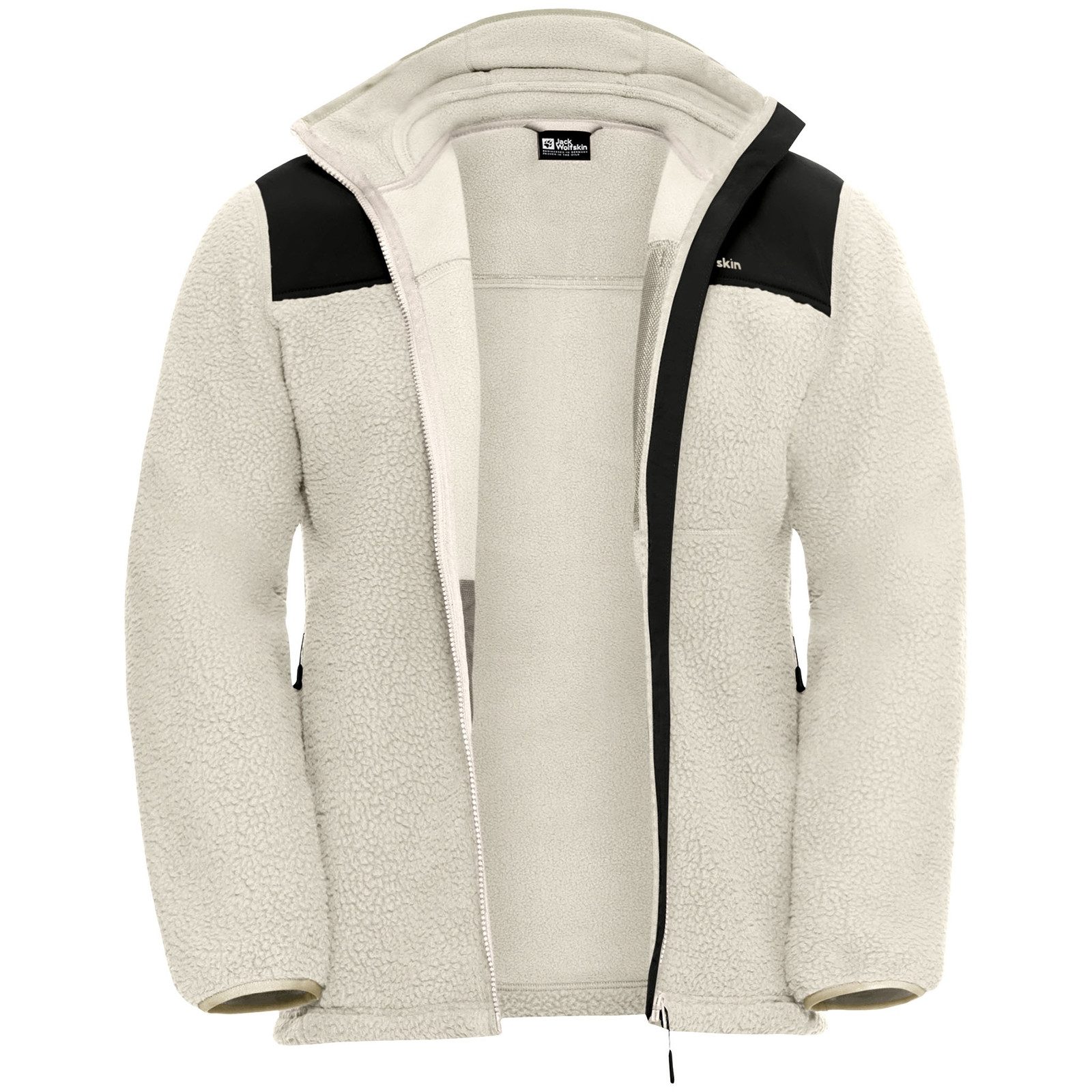 Jack Wolfskin Fleecejacke Kammweg Pile mit Markenlogo auf der Vorderseite günstig online kaufen