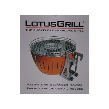 LotusGrill Messer-Set LotusGrill Reling und Geländer Halter Trägerpfostenhalter für Modelle: