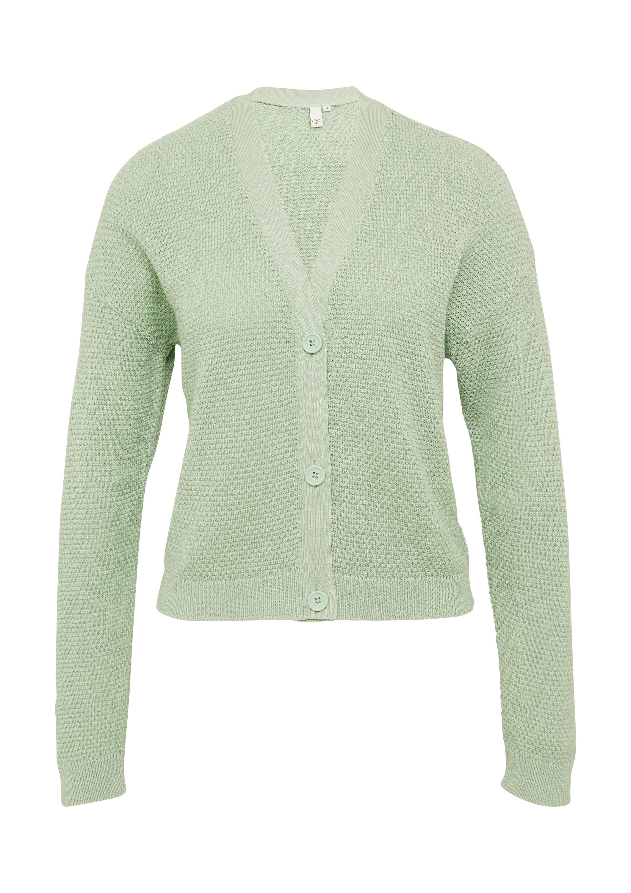 QS Cardigan Strickjacke (1-tlg) günstig online kaufen