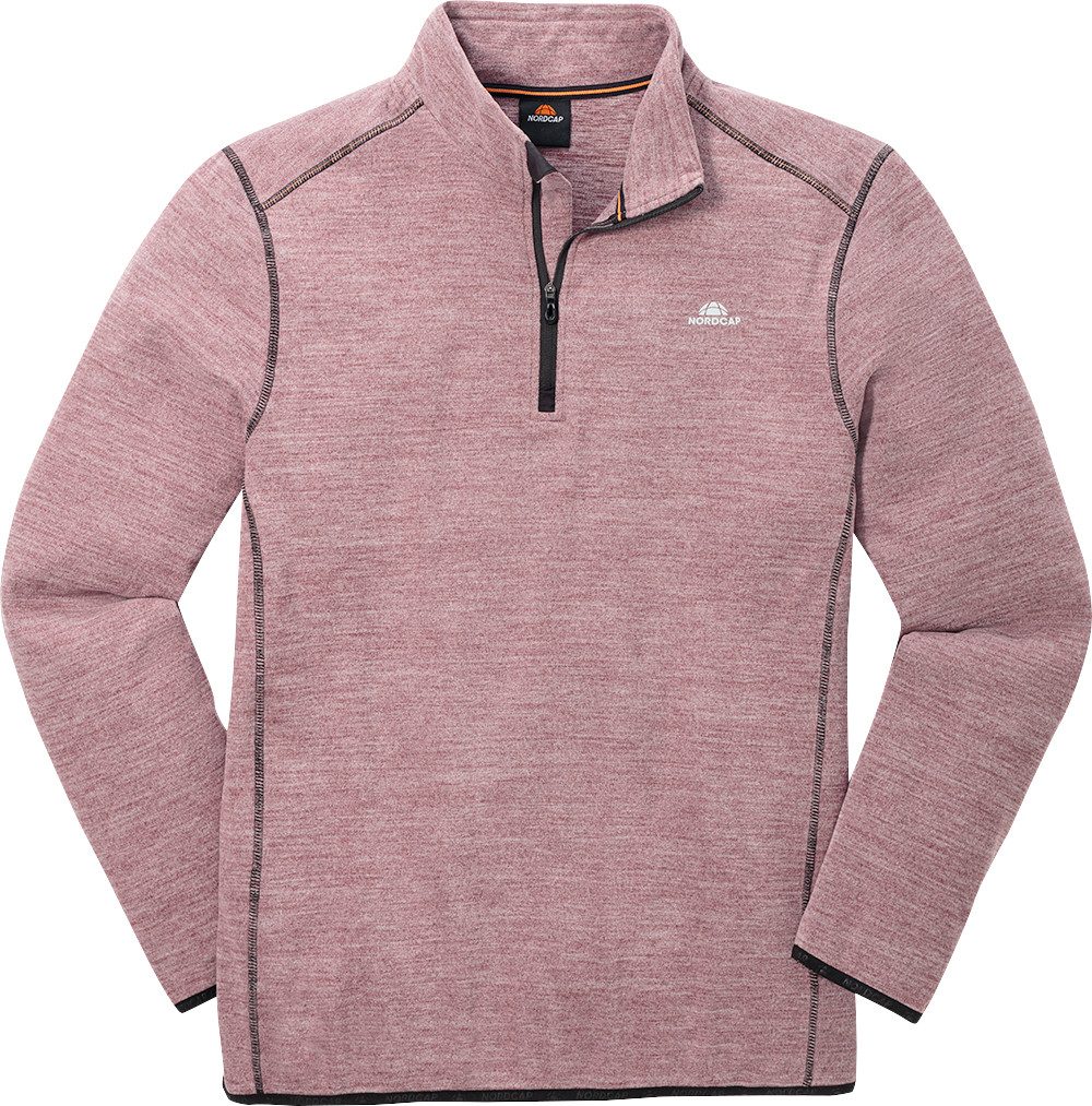 Nordcap Funktionsshirt leicht mit Zipper, flauschig-weich