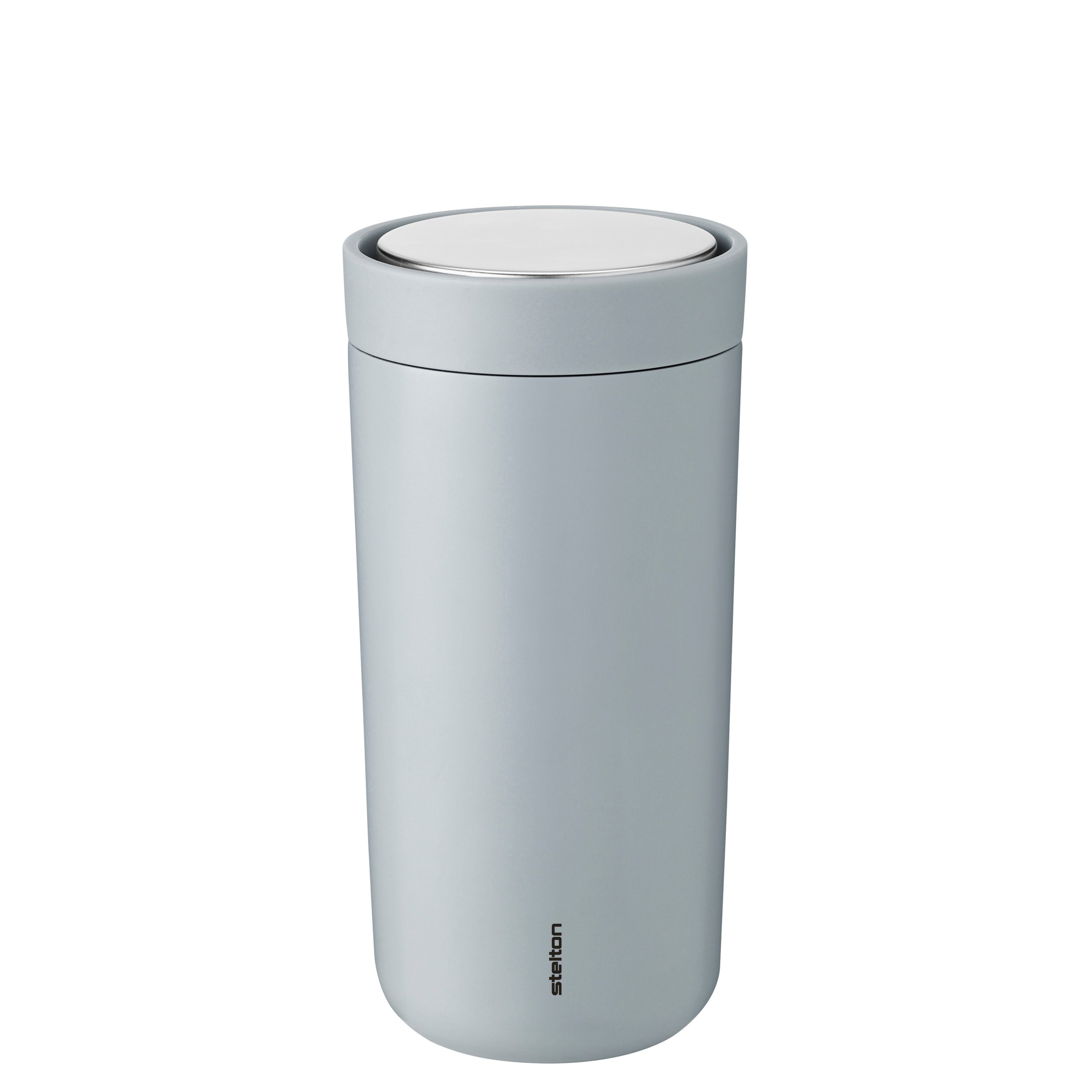 Stelton Thermobecher Stelton To Go Click Thermobecher, Edelstahl Soft cloud