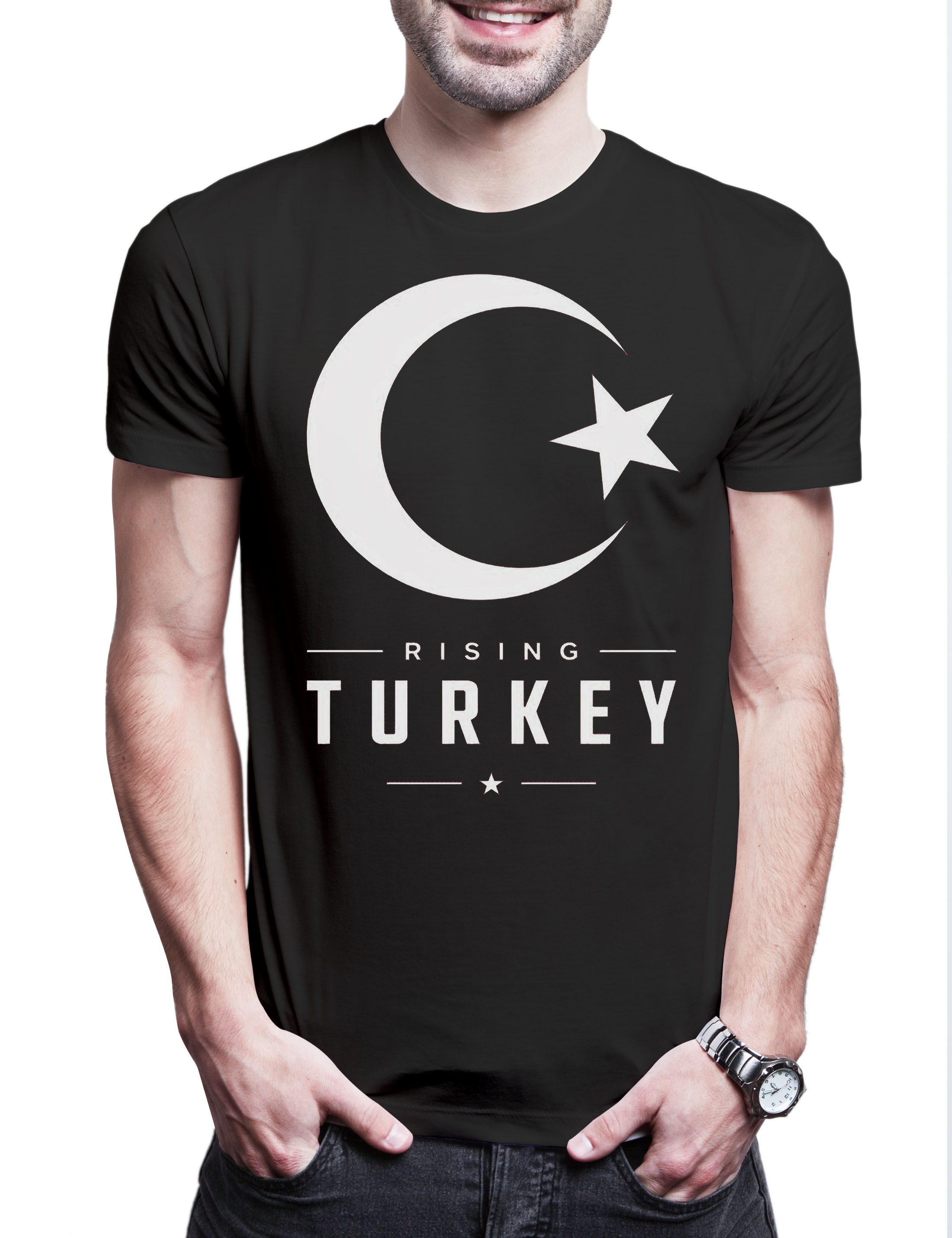 Urban Backwoods Print-Shirt Team Turkey 2 Herren T-Shirt Türkei Istanbul Fußball WM Soccer (1-tlg) Football Turnier 2026 Weltmeisterschaft