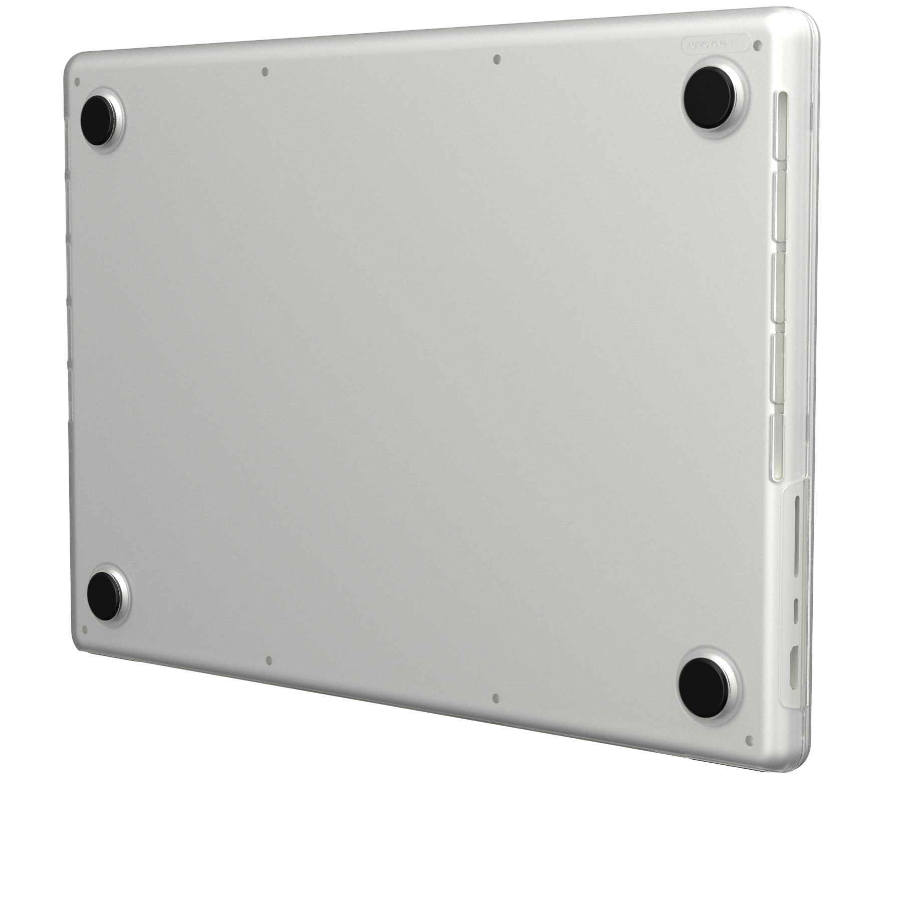 INCASE Laptop-Hülle Edge Hardshell Case für das Apple MacBook Pro 16,2" 16,2", integrierte Gummifüße, passgenauer Schutz