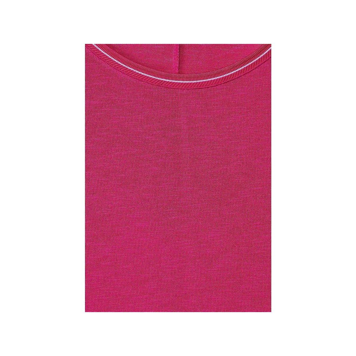 (1-tlg) Rundhalsshirt pink pink 14717 ONE STREET nu