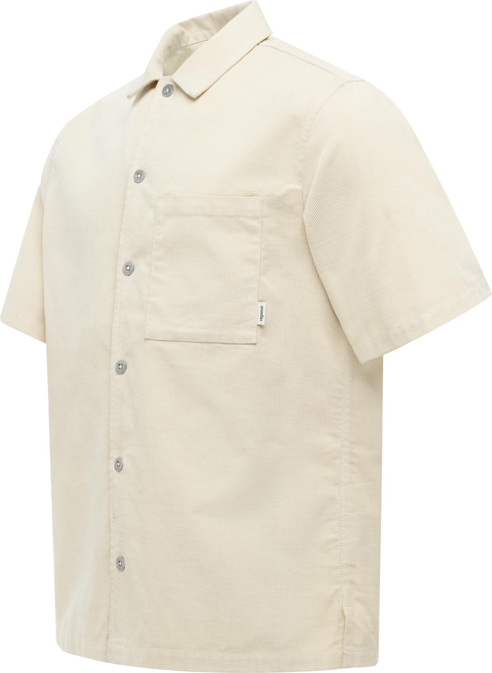 Ragwear Kurzarmhemd Teecord Lässiges Kurzarm-Overshirt