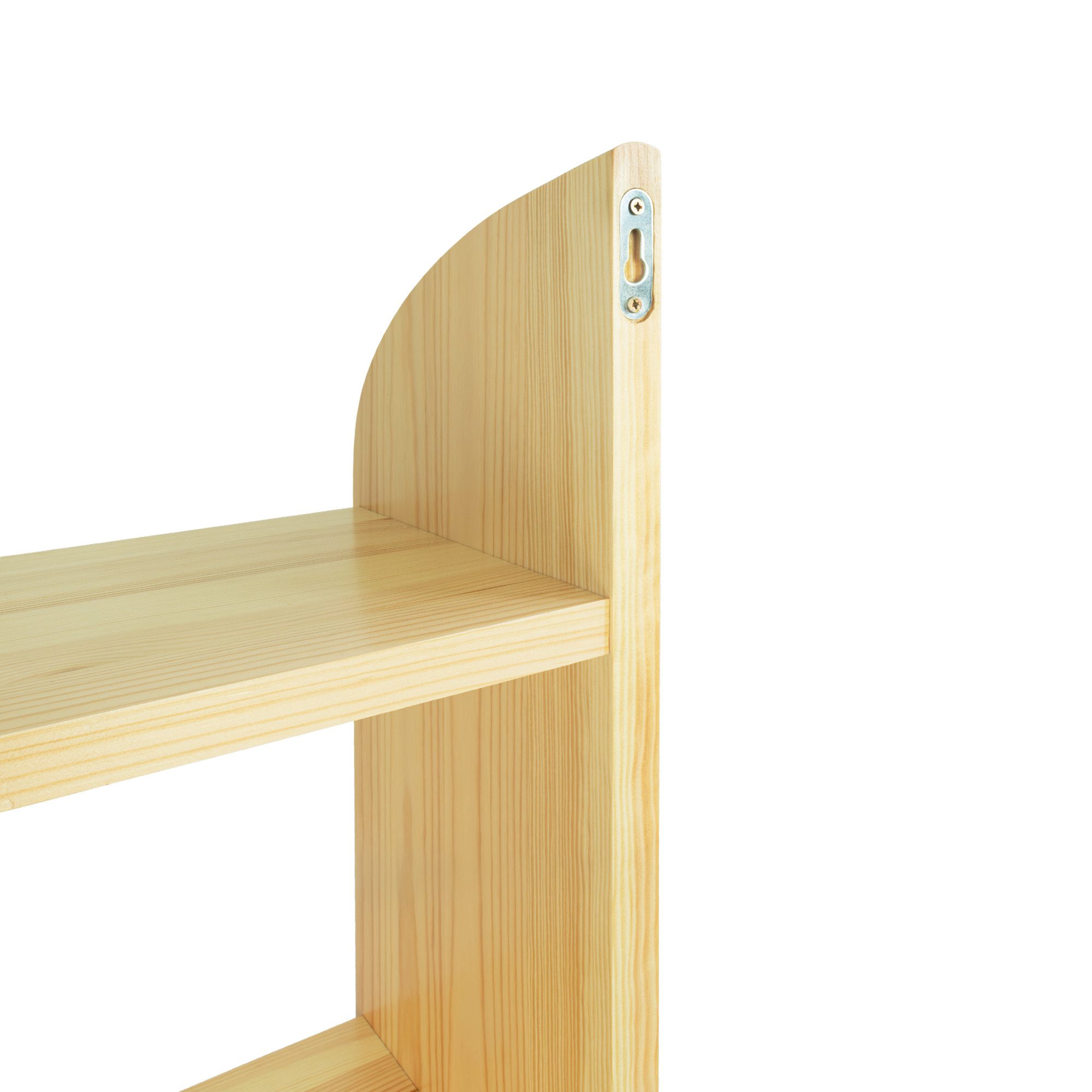 Prima-Online Wandregal Wandregal Hängeregal Bücherregal 3 Etage Kiefer Rega günstig online kaufen