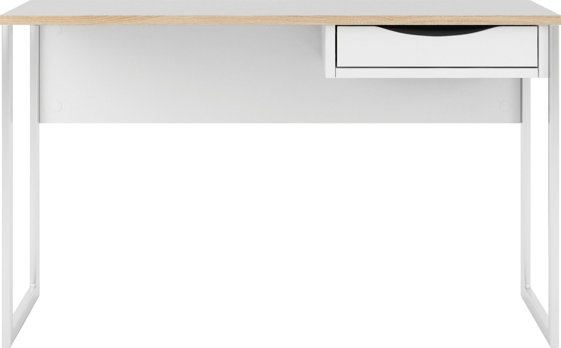 INOSIGN Schreibtisch Plus, mit vielen Stauraummöglichkeiten, zeitloses Design