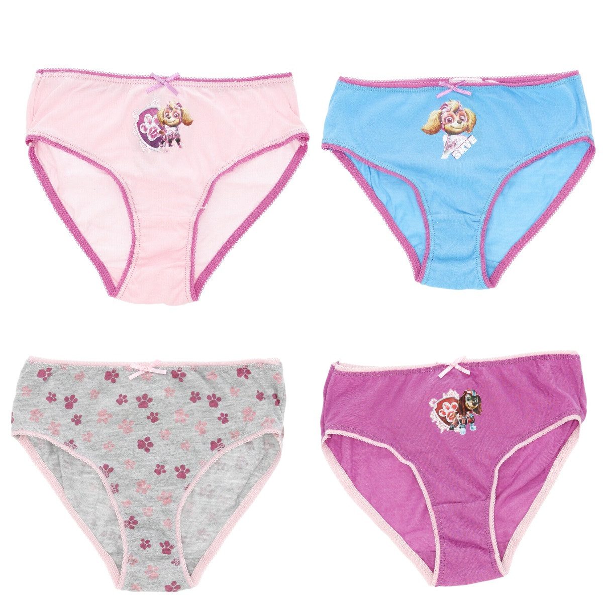 Funktionsunterhose Kinderunterwäsche 4er Pack – Bequem und Farbenfroh