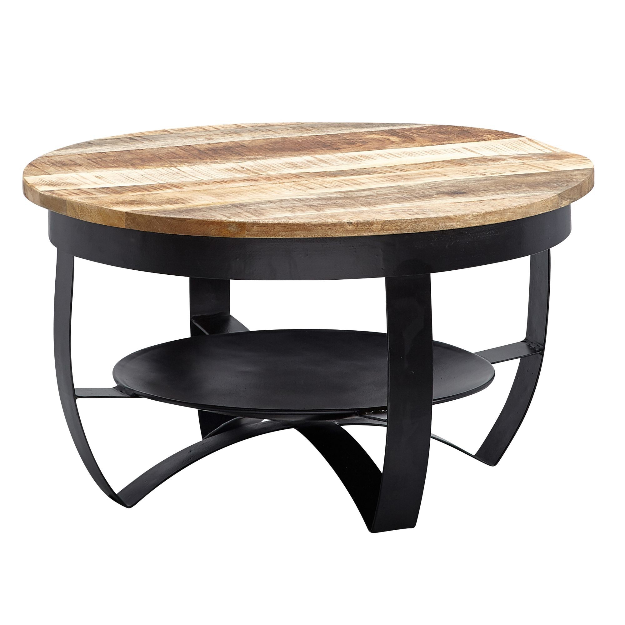 FINEBUY Couchtisch FB63625 (60x34x60 cm Mango günstig online kaufen