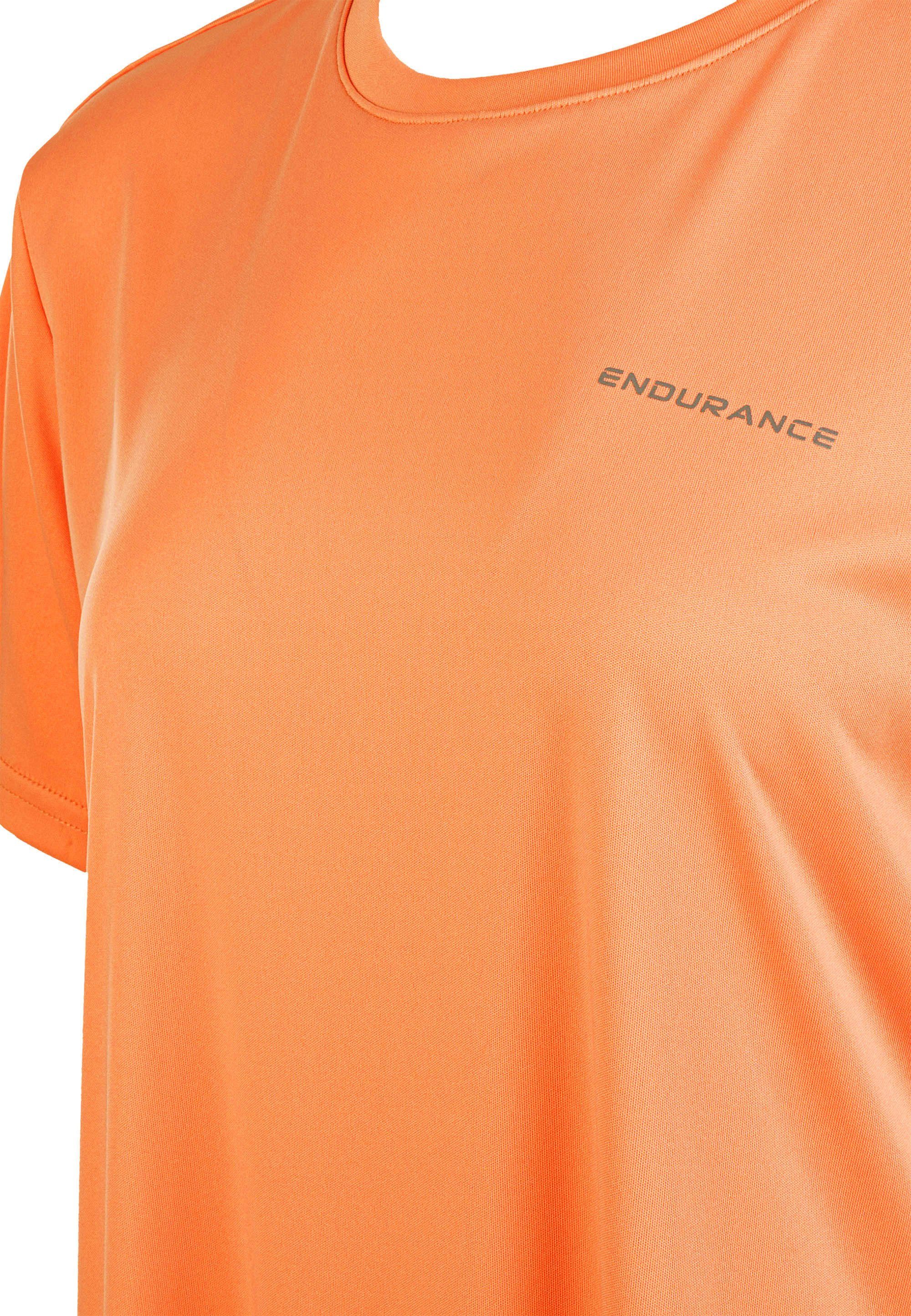 ENDURANCE Funktionsshirt Keily Funktionsstretch (1-tlg) schnelltrocknendem aus orange