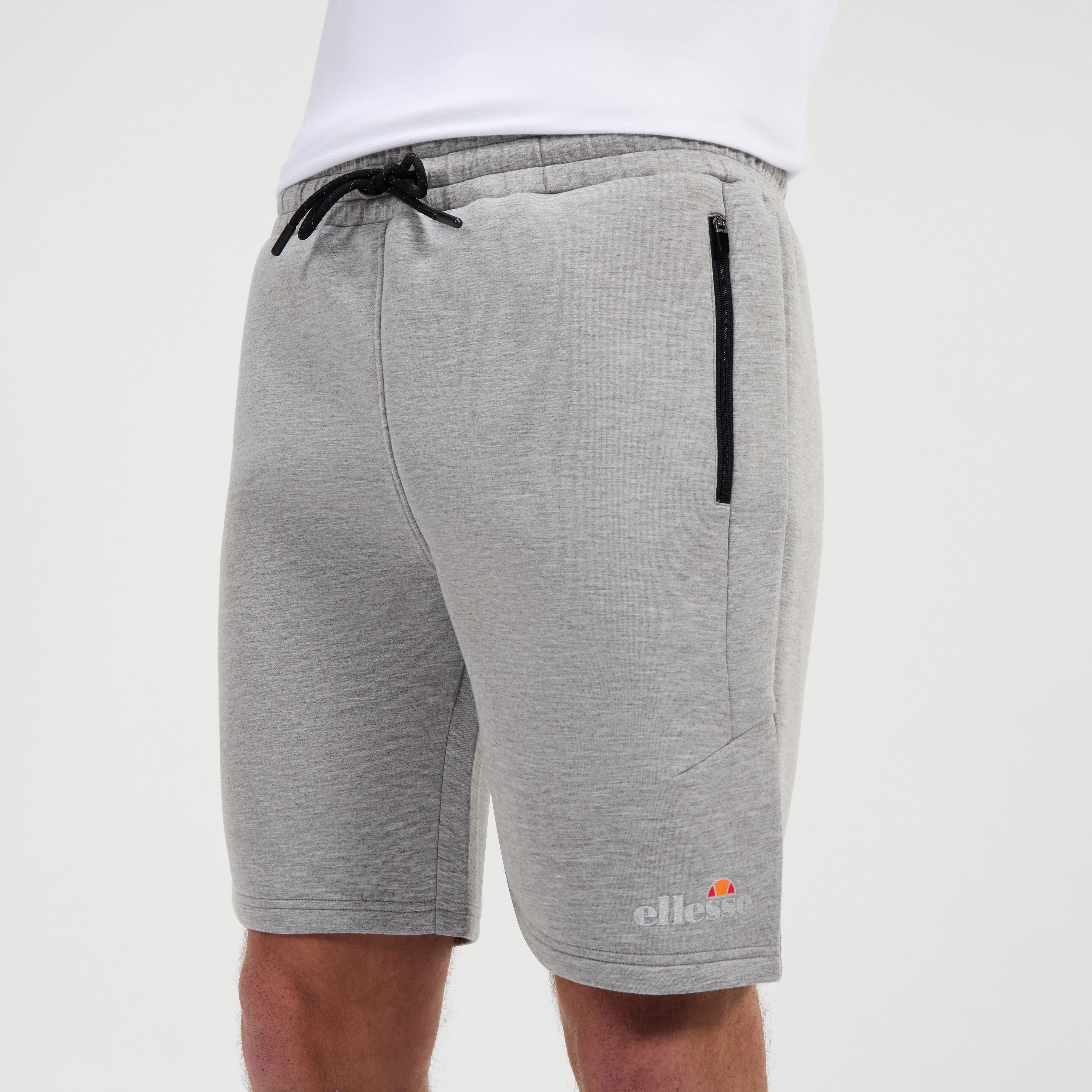 Ellesse Sweatshorts GIALARNO SHORT mit Reißverschlusstaschen, atmungsaktiv, pflegeleicht, gerade Beinform – Bild 4 von 5