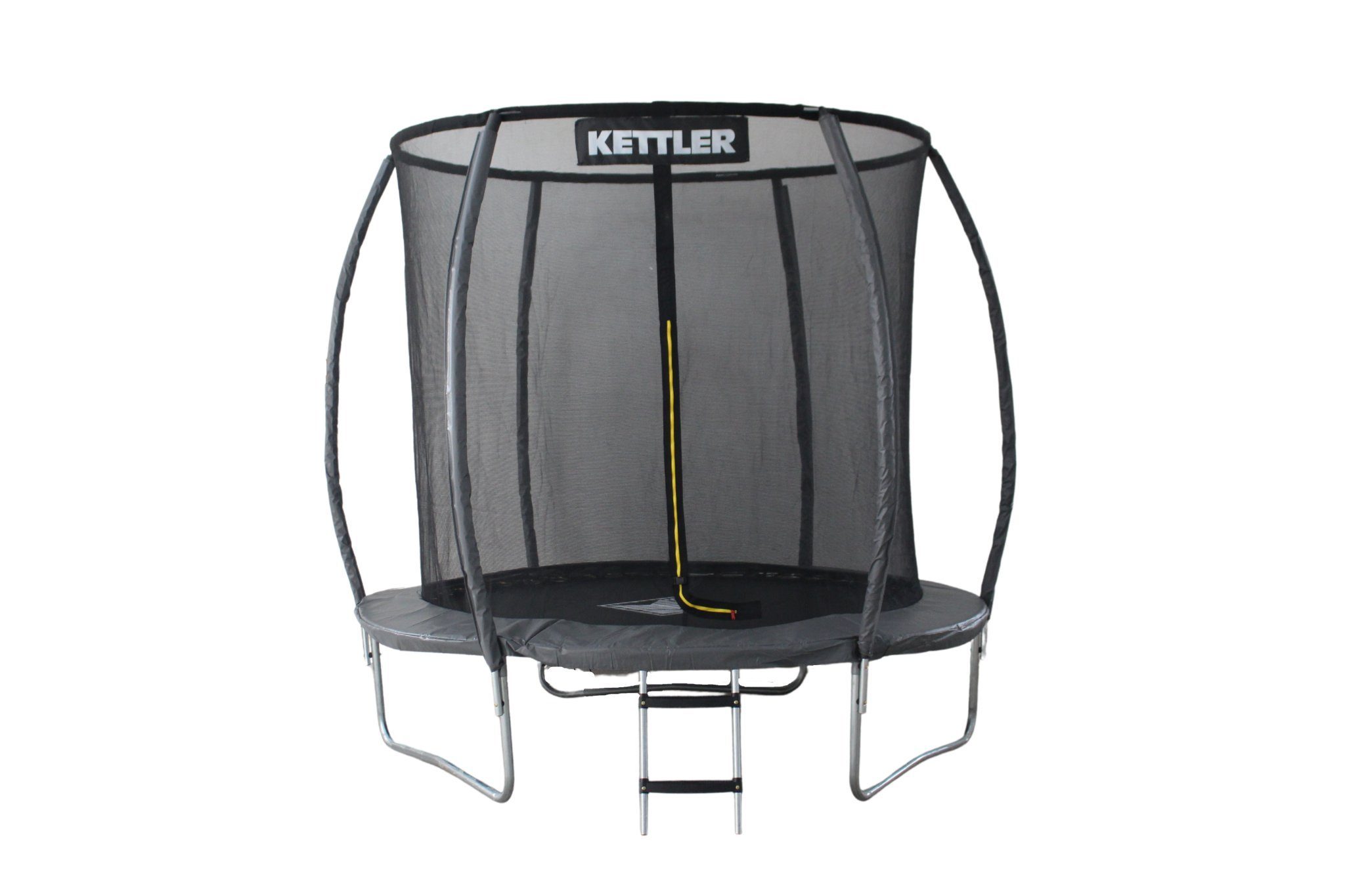 KETTLER Gartentrampolin KETTLER Outdoor Trampolin JUMP, Ø 244 cm, Randabdeckung grau