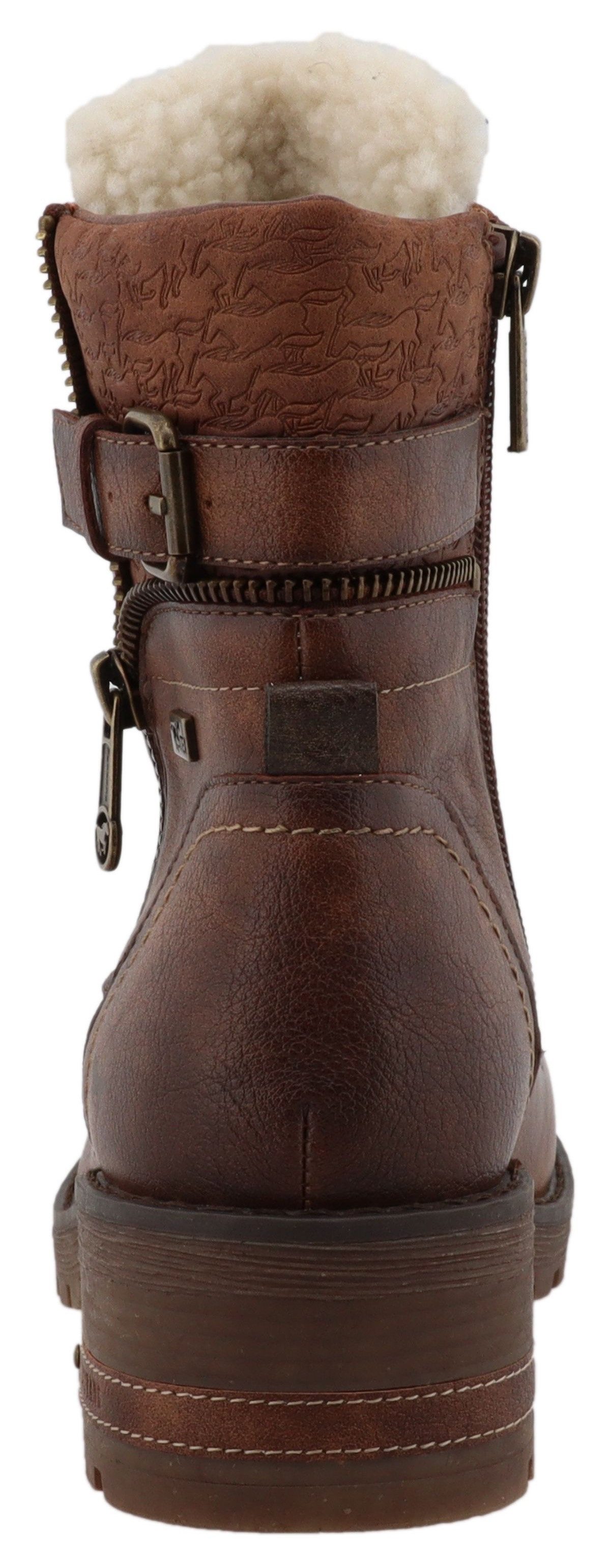 Mustang Shoes Haukea Winterstiefelette Winterstiefelette, Boots mit Innenreißveschluss