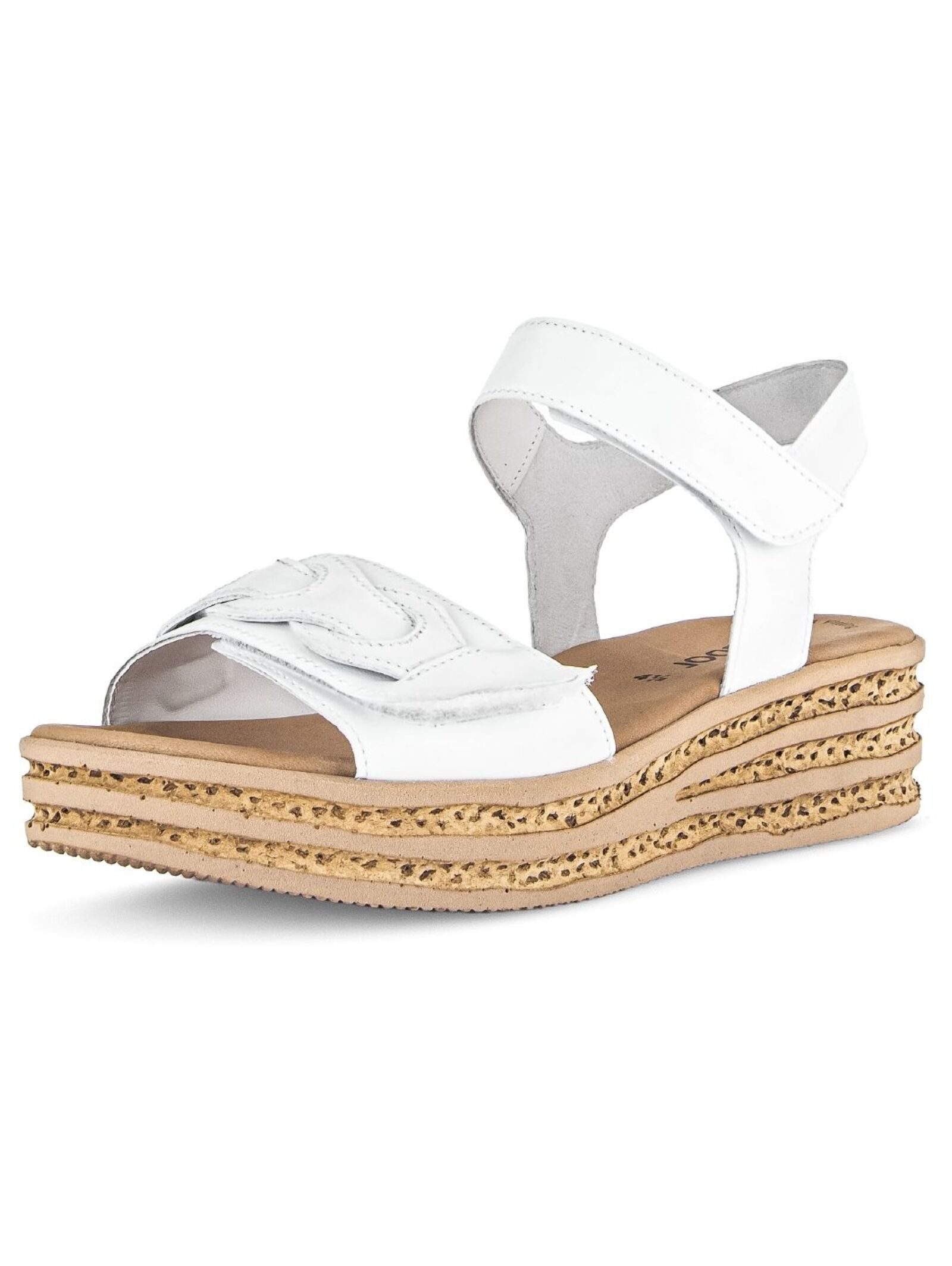 Gabor Sandalen Nappaleder Keilsandalette günstig online kaufen