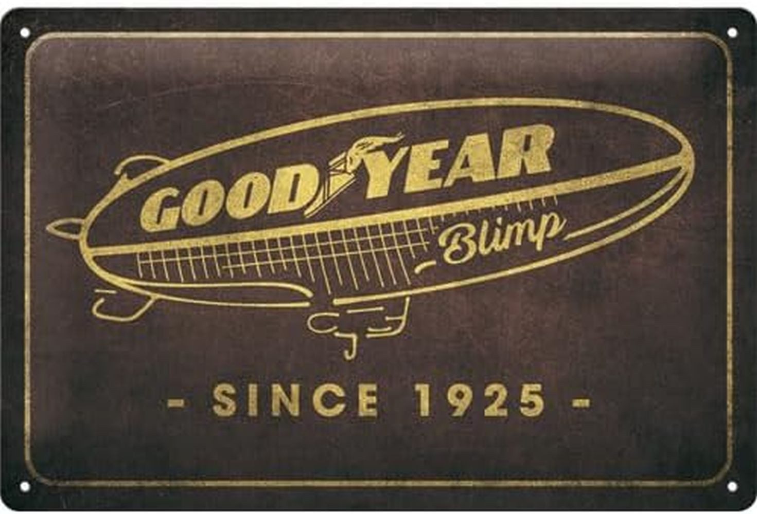 Nostalgic-Art Metallschild Blechschild 20 x 30cm - Goodyear