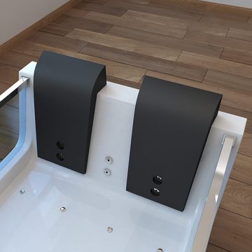 HOME DELUXE Whirlpool-Badewanne Whirlpool ATLANTIC - XL, Wanne für 2 Personen