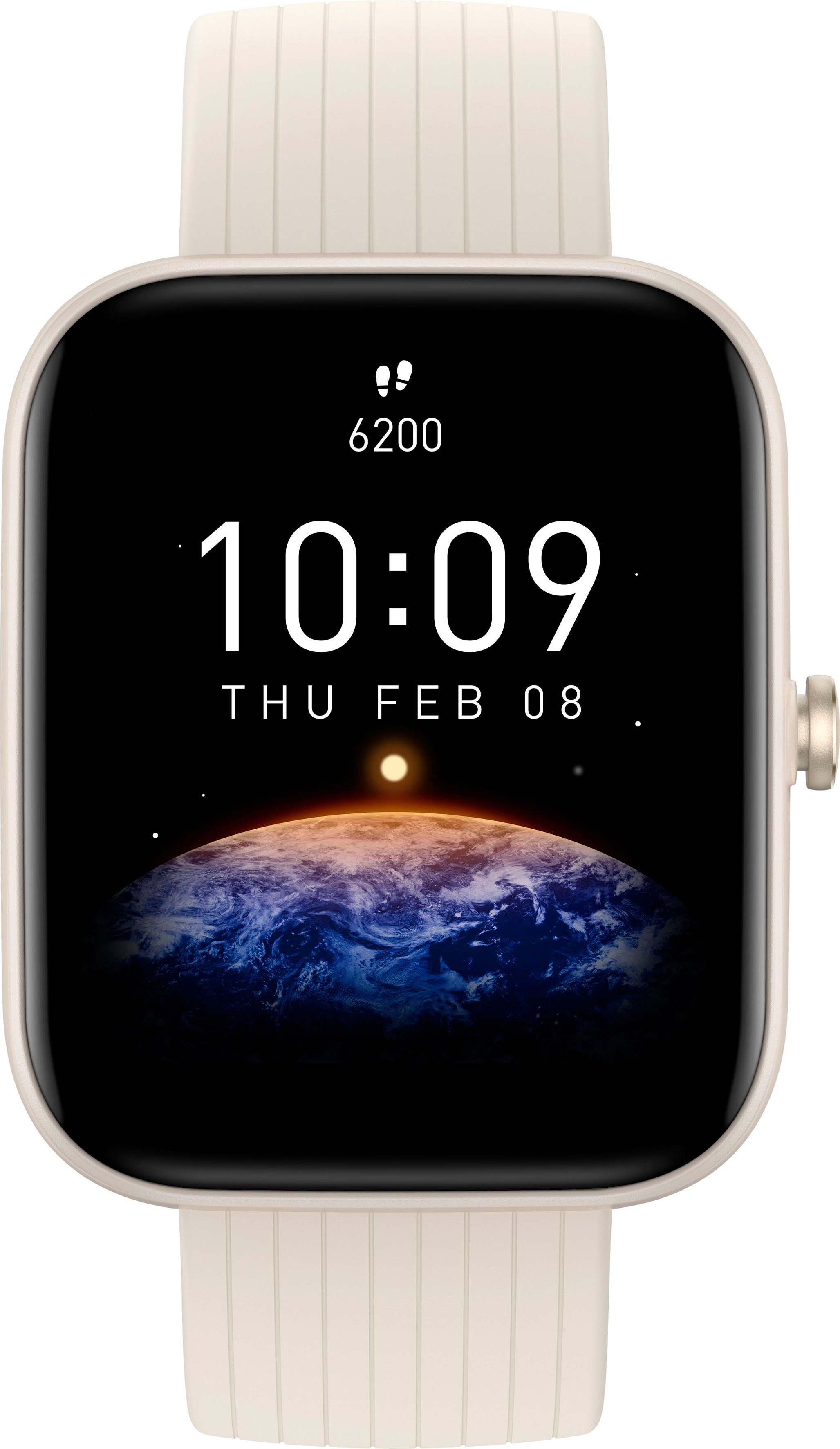 (4,29 Zoll, OS), Pro Smartwatch Creamy beige Bip cm/1,69 Amazfit 3 | Amazfit 1-tlg.