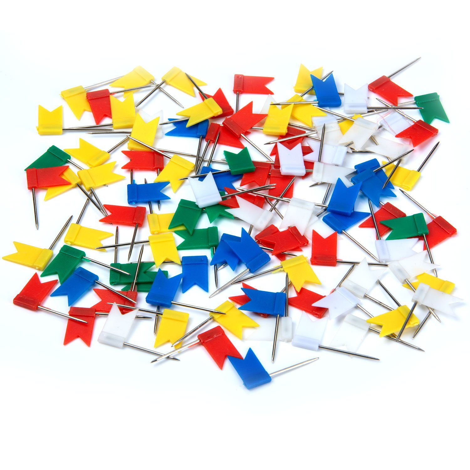 Goods+Gadgets Pinnwand Markierungsfähnchen 100 Stück, Kork-Wand Markierungs günstig online kaufen