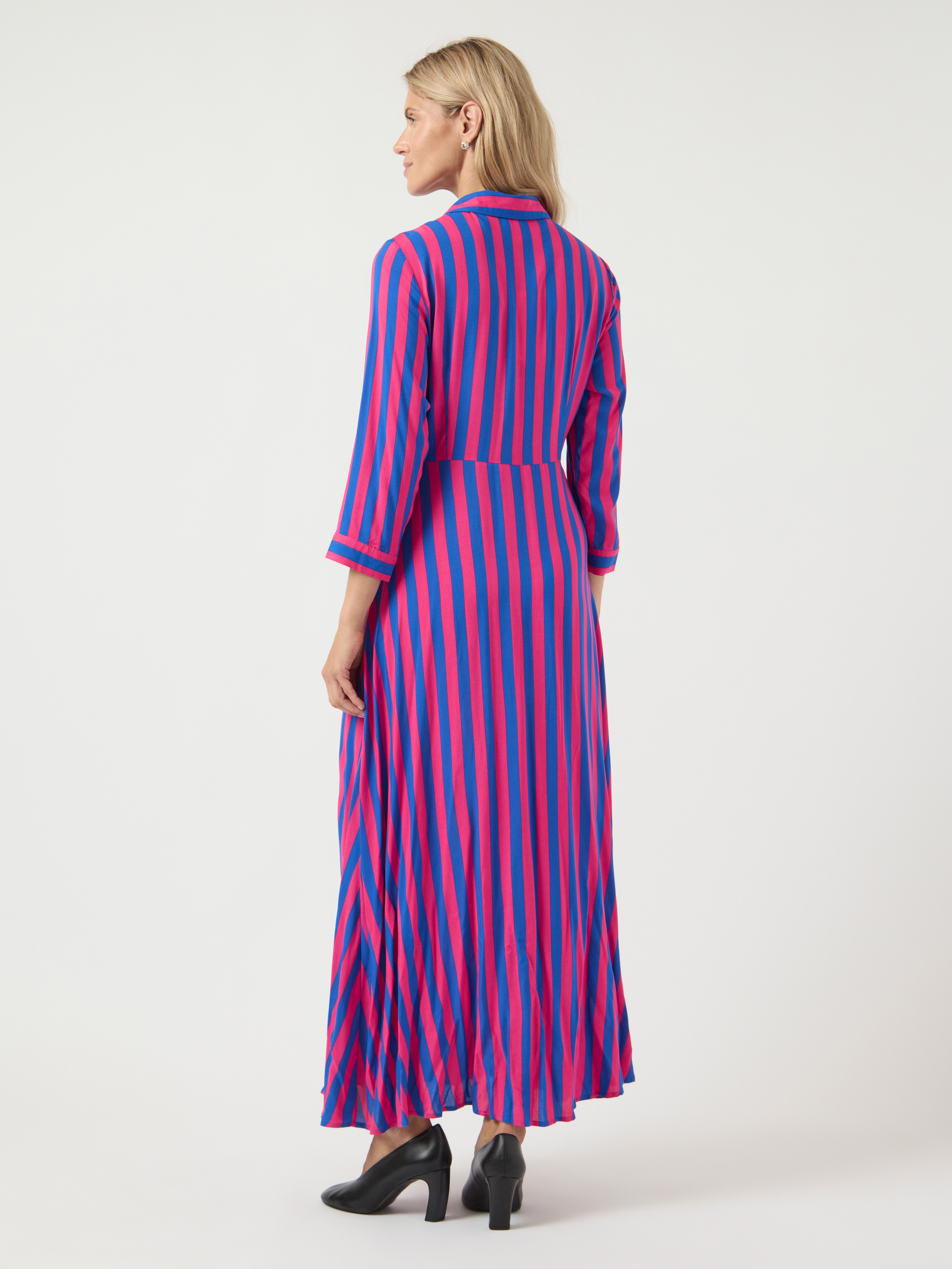 Y.A.S Hemdblusenkleid YASSAVANNA LONG SHIRT DRESS Sommerkleid, mit 3/4 Ärmel