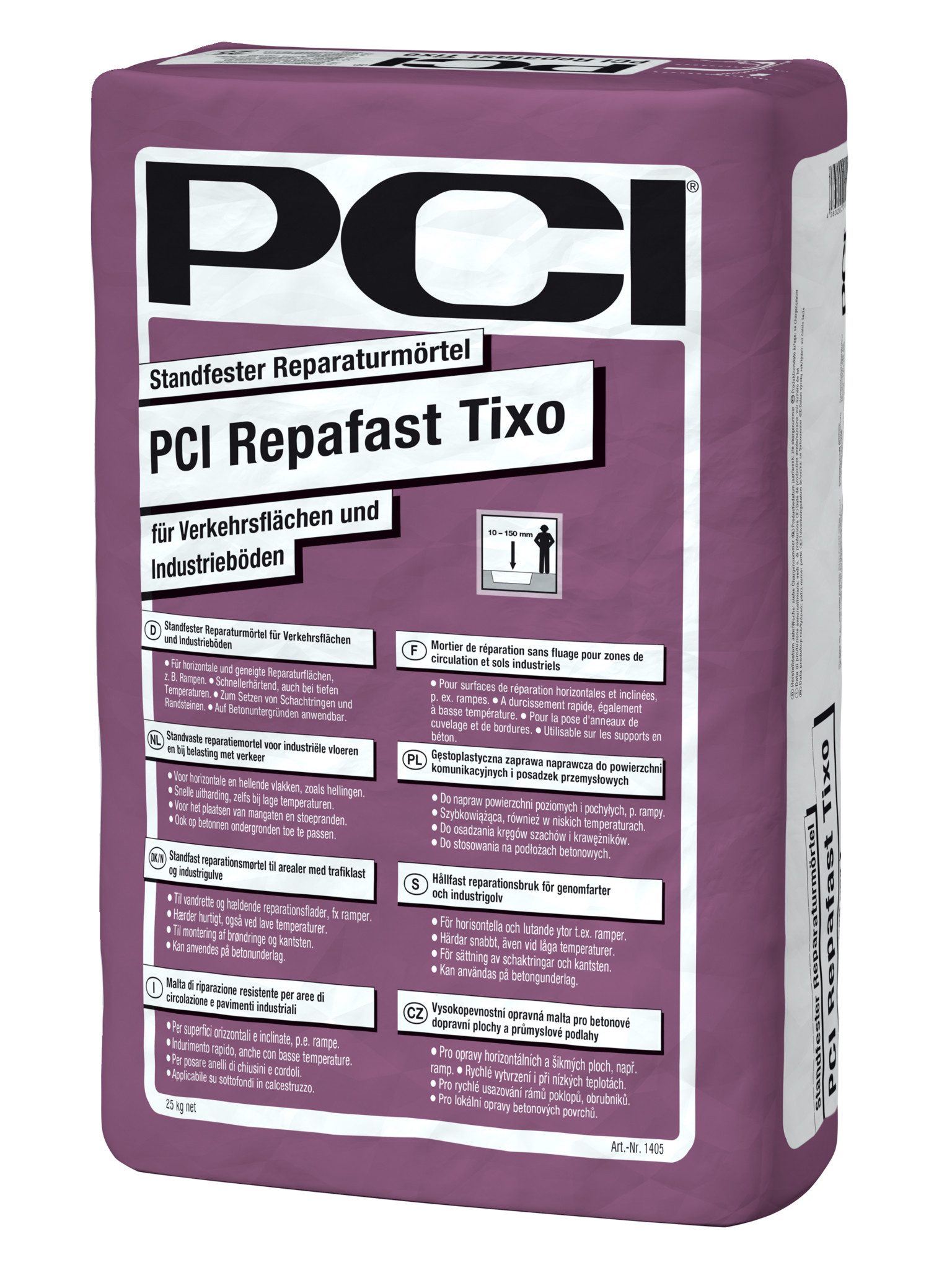 PCI Zement PCI Repafast® Tixo grau 25 kg 25