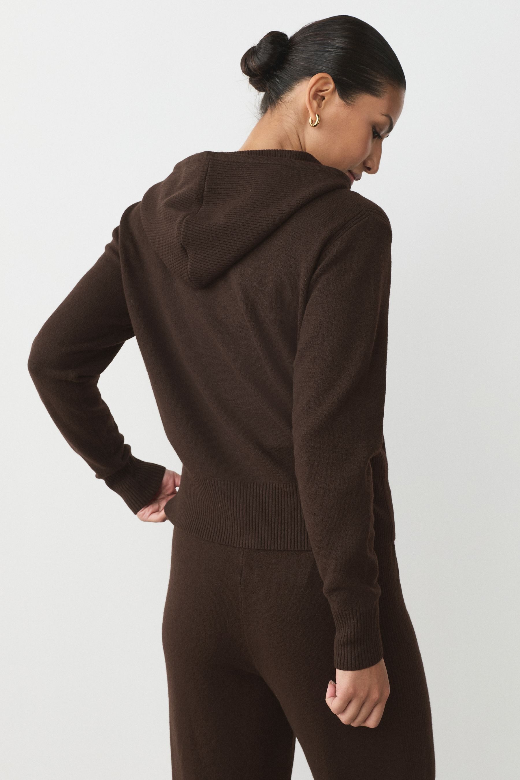 Next Kapuzenpullover Extraweiche Kapuzenjacke mit Reißverschluss (1-tlg) günstig online kaufen