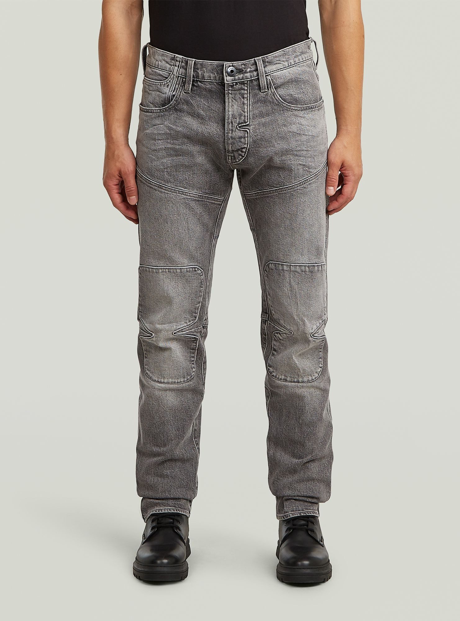 G-STAR Regular-fit-Jeans Biker Patched Slim Jeans