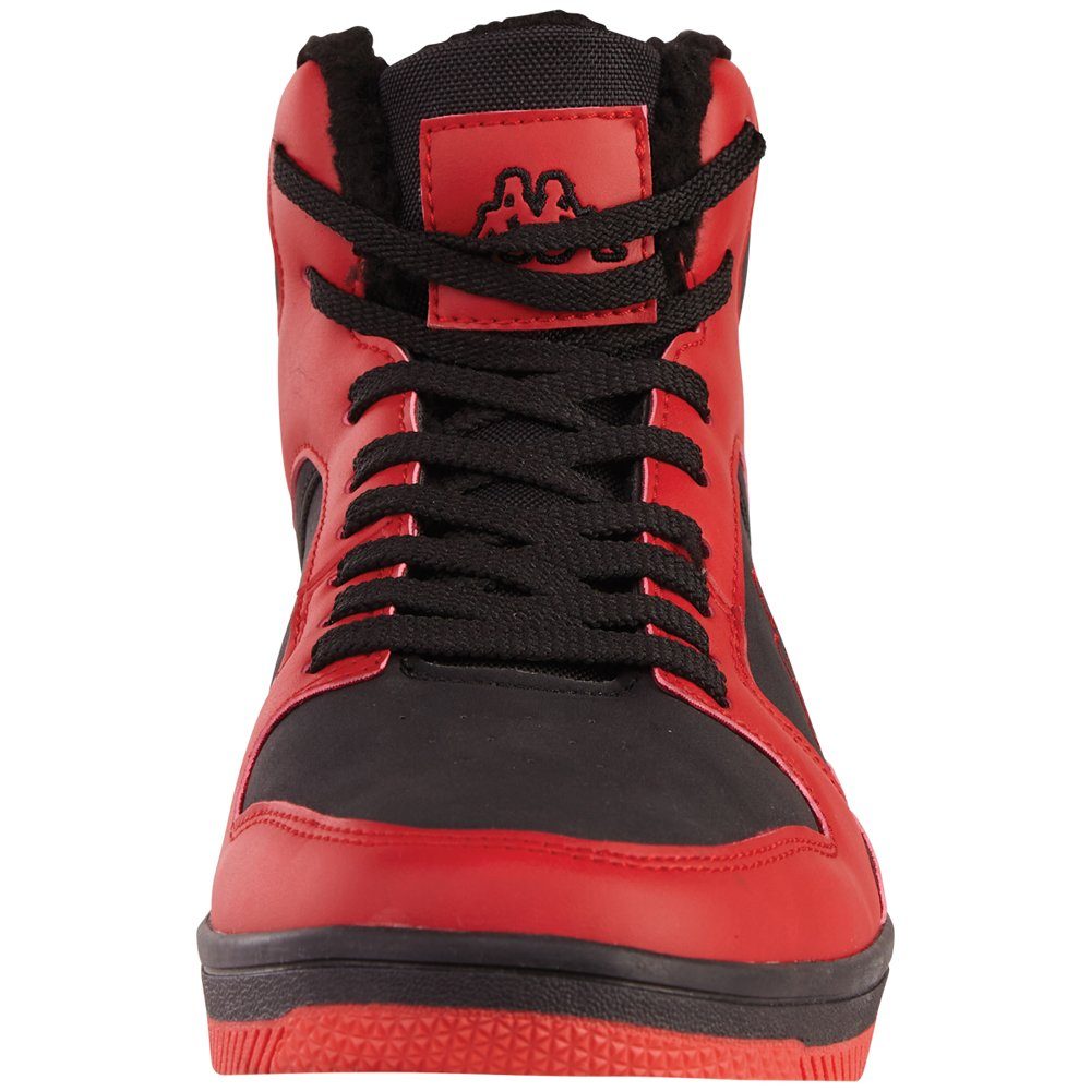 Kappa Sneaker - mit kuschelig-wärmender Innenausstattung red-black
