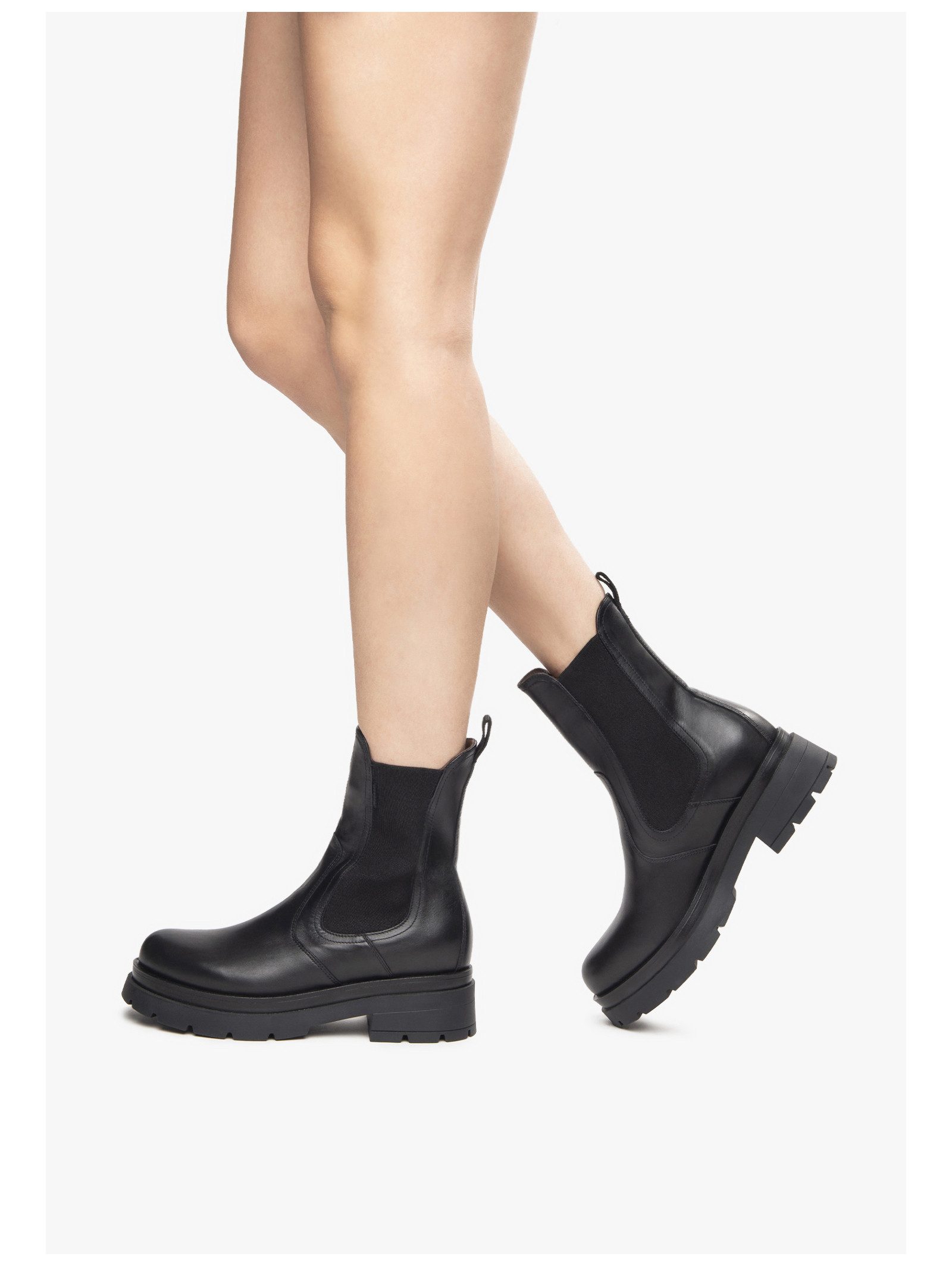 Nero Giardini Nero Giardini Stiefelette Leder/Textil Stiefelette