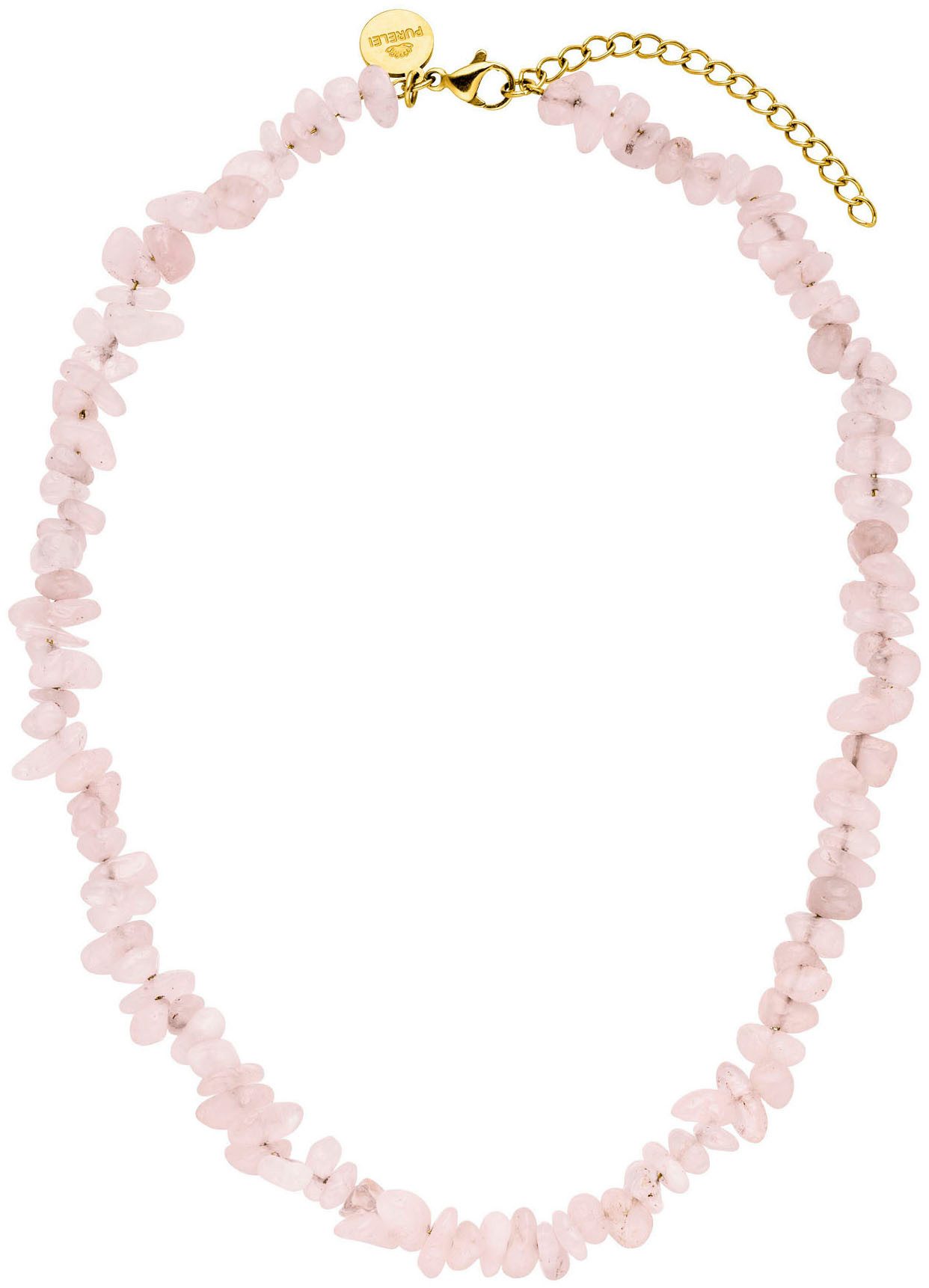 Purelei Perlenkette Schmuck Geschenk Rose Quarz, günstig online kaufen