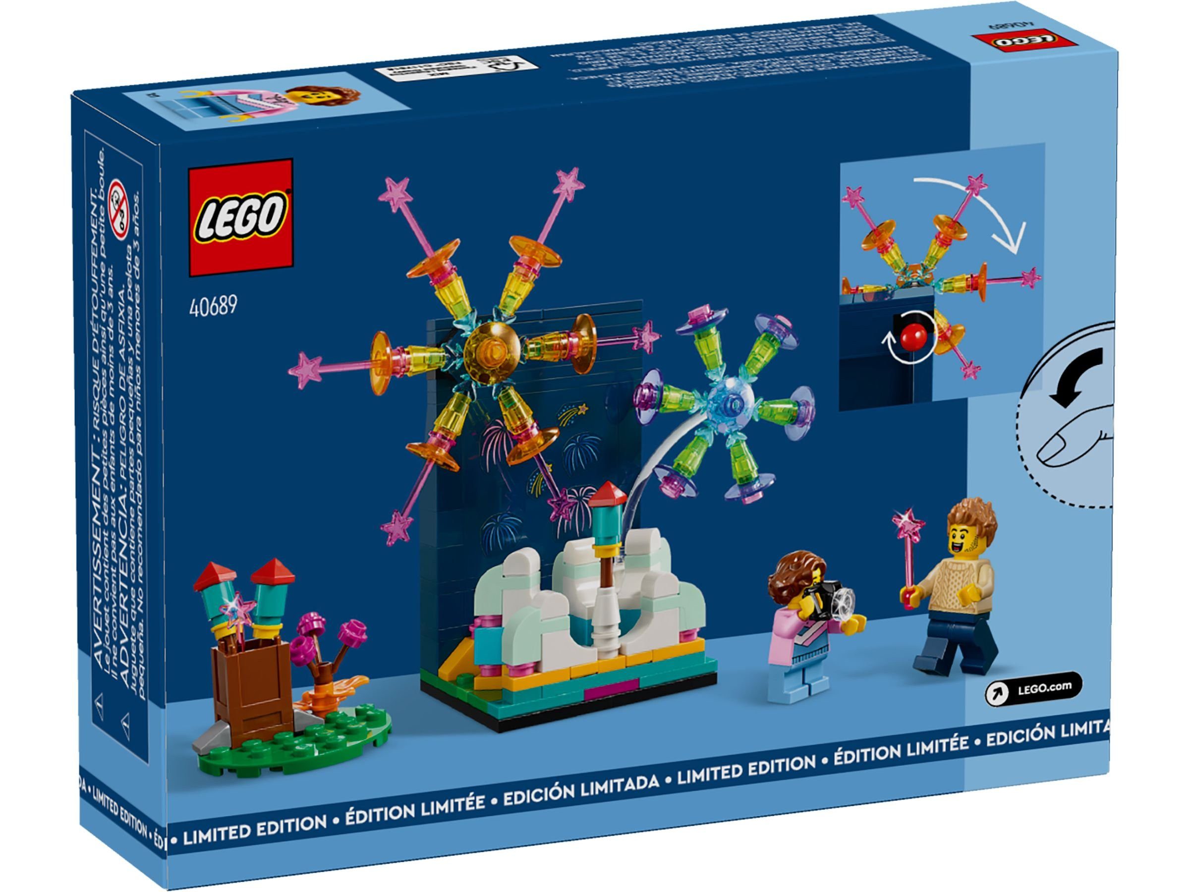 LEGO® LEGO® 40689 Feuerwerk Konstruktionsspielsteine, (184 günstig online kaufen