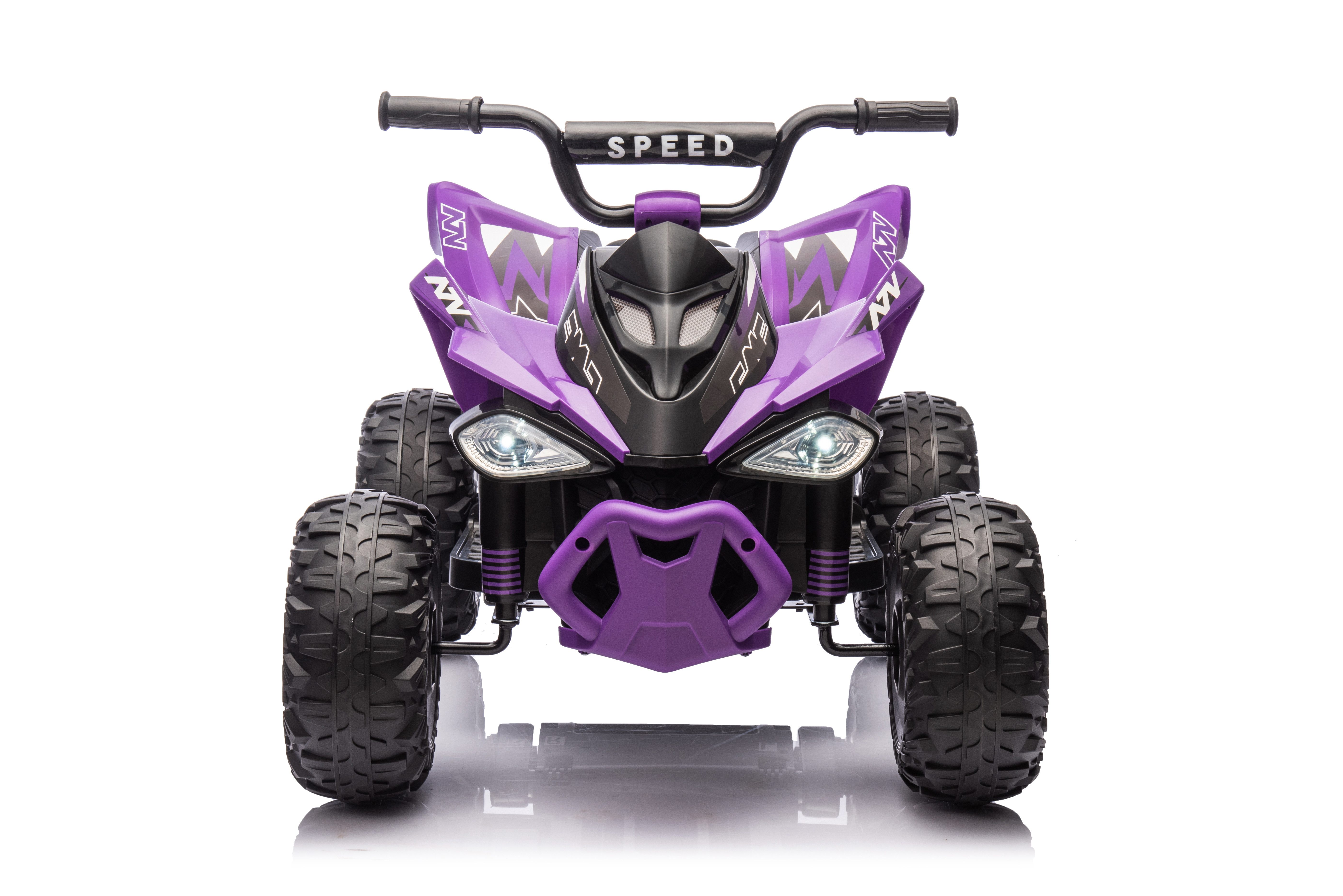 LALAHO Elektro-Kinderquad Kinder Quad Elektro, Elektro-Kinderquad, 12V, langsamer Start, Musik, LED, 12Vlangsamer Start,35WInklusive Akku und Ladegerät