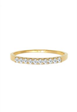 Elli DIAMONDS Diamantring Microsetting Diamant (0.15 ct) 375 Gelbgold, Diamant