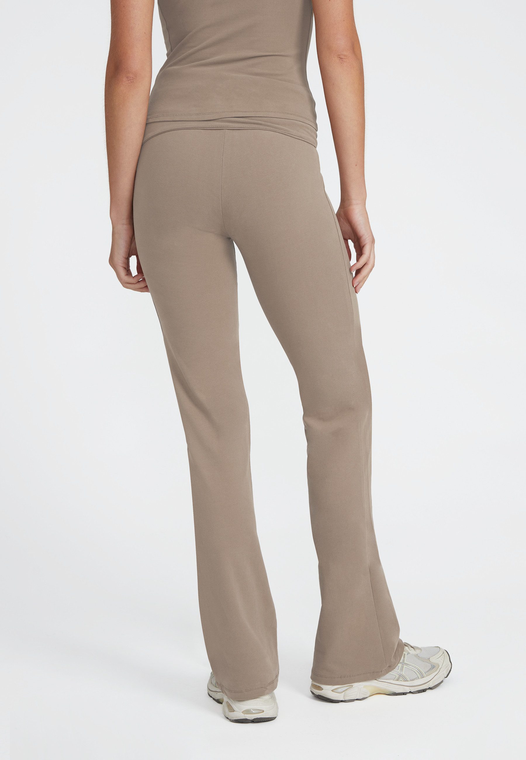 Style Republic Yogahose Freizeithose mit Foldover-Bund
