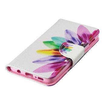 CoverKingz Handyhülle Hülle für Samsung Galaxy S10e Handyhülle Flip Case Schutzhülle Motiv, Blume