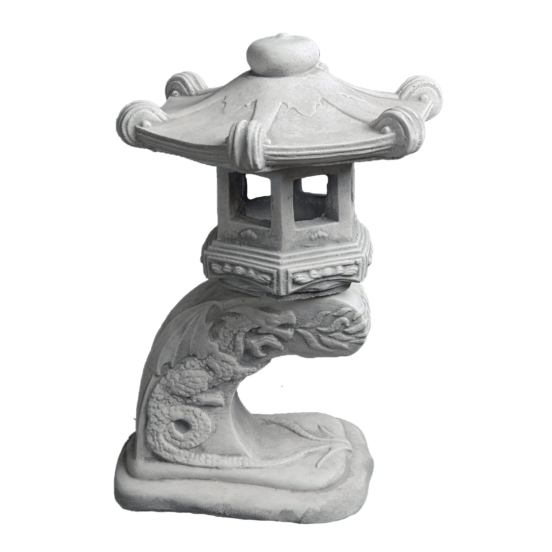 gartendekoparadies.de Gartenfigur Rankei japanische Steinlaterne, H. 32 cm, 5 kg, Frostsicher