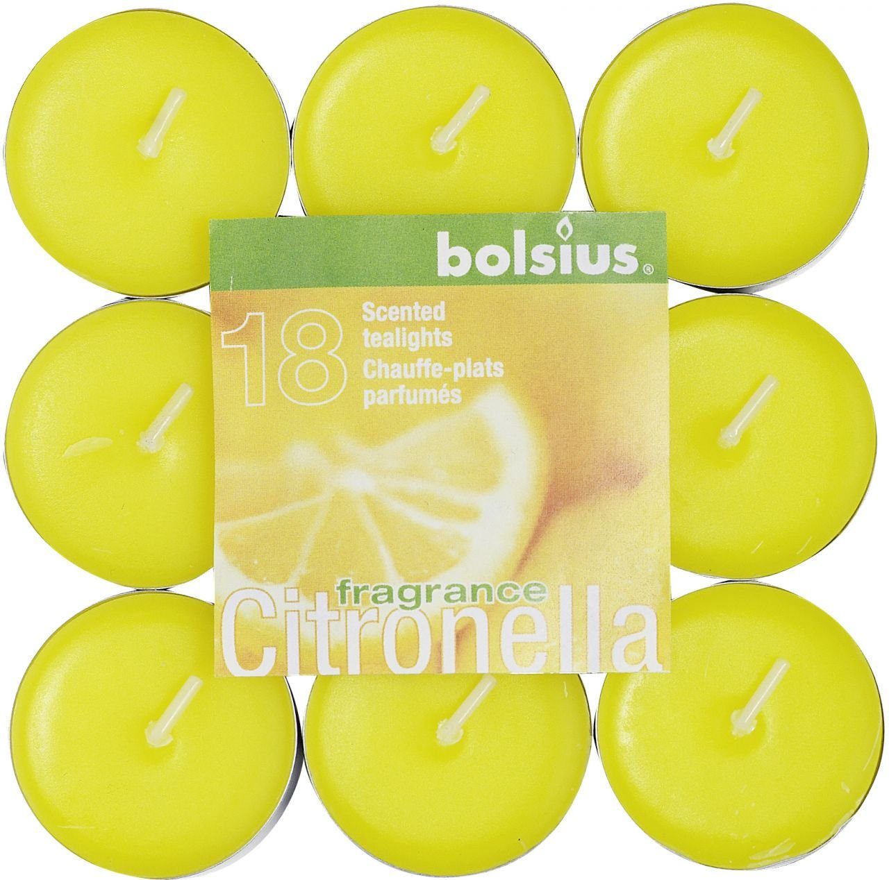 Bolsius Duftkerze Bolsius Duftteelichter Citronella, Höhe günstig online kaufen