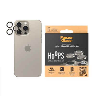 PanzerGlass Hoops Camera Protector Metal für Apple iPhone 15 Pro, Apple iPhone 15 Pro Max, Kameraschutzglas