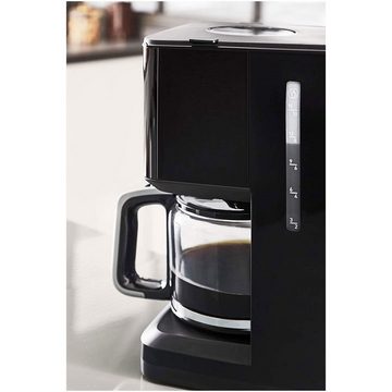 Tefal Filterkaffeemaschine CM600810, 1.25l Kaffeekanne, 24h-Timer, Digitales LCD-Display, Aroma-Funktion, Warmhalte-Funktion