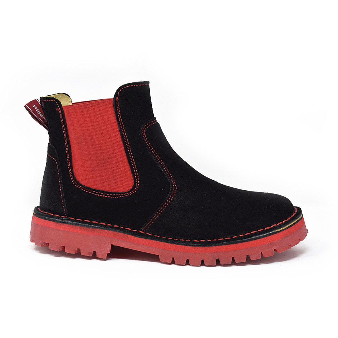 GRÜNBEIN Chelsea Boots Anke Naturform Chelseaboots