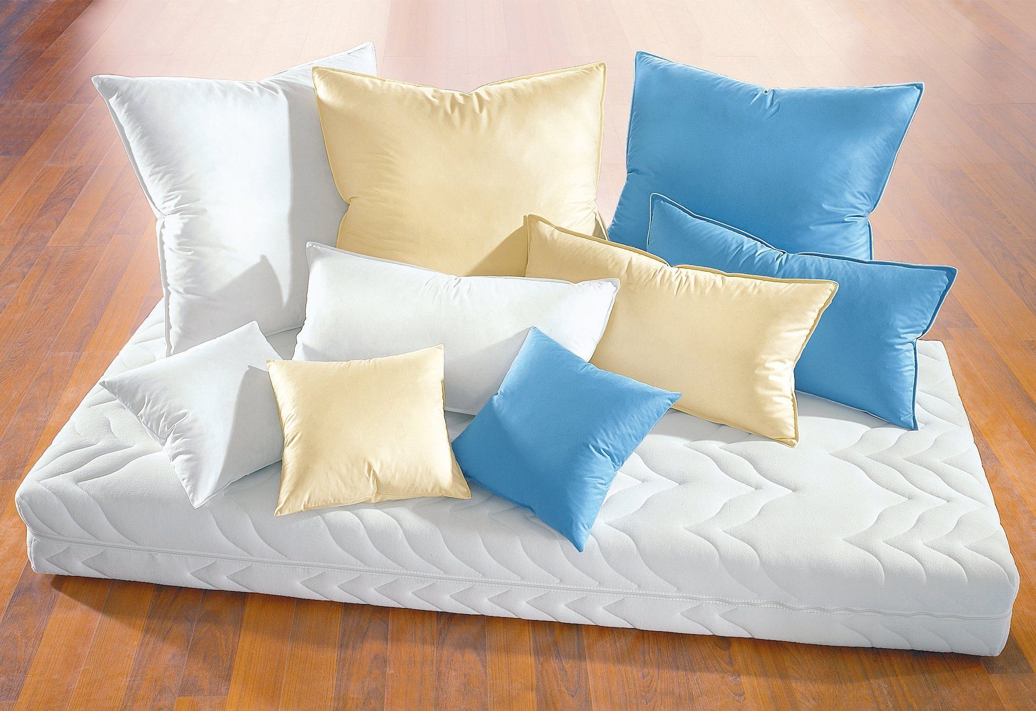 Otto Keller Federkissen, Füllung: 70% Gänsefedern, 30% Gänsedaunen, Bezug: günstig online kaufen